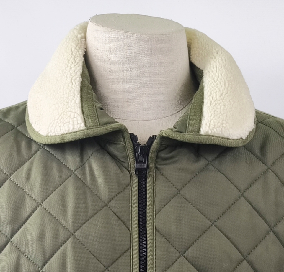 Chevignon Jacke Cosmoon grün Gr. XXL (XL) Steppmuster Cosmos