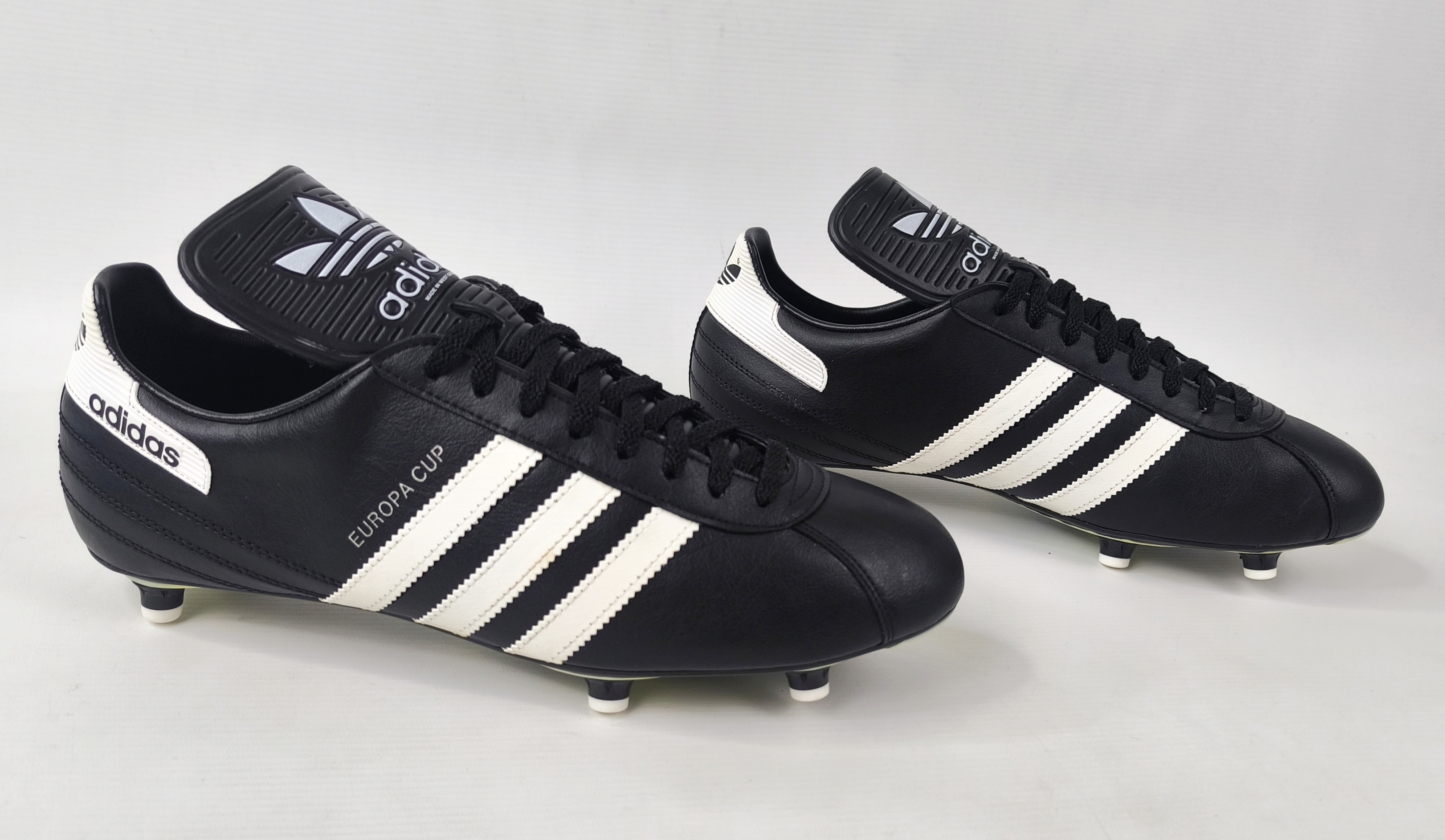 adidas Europa Cup Fussball Schuhe EUR 46 2/3 UK 11.5 West Germany 80s vintage