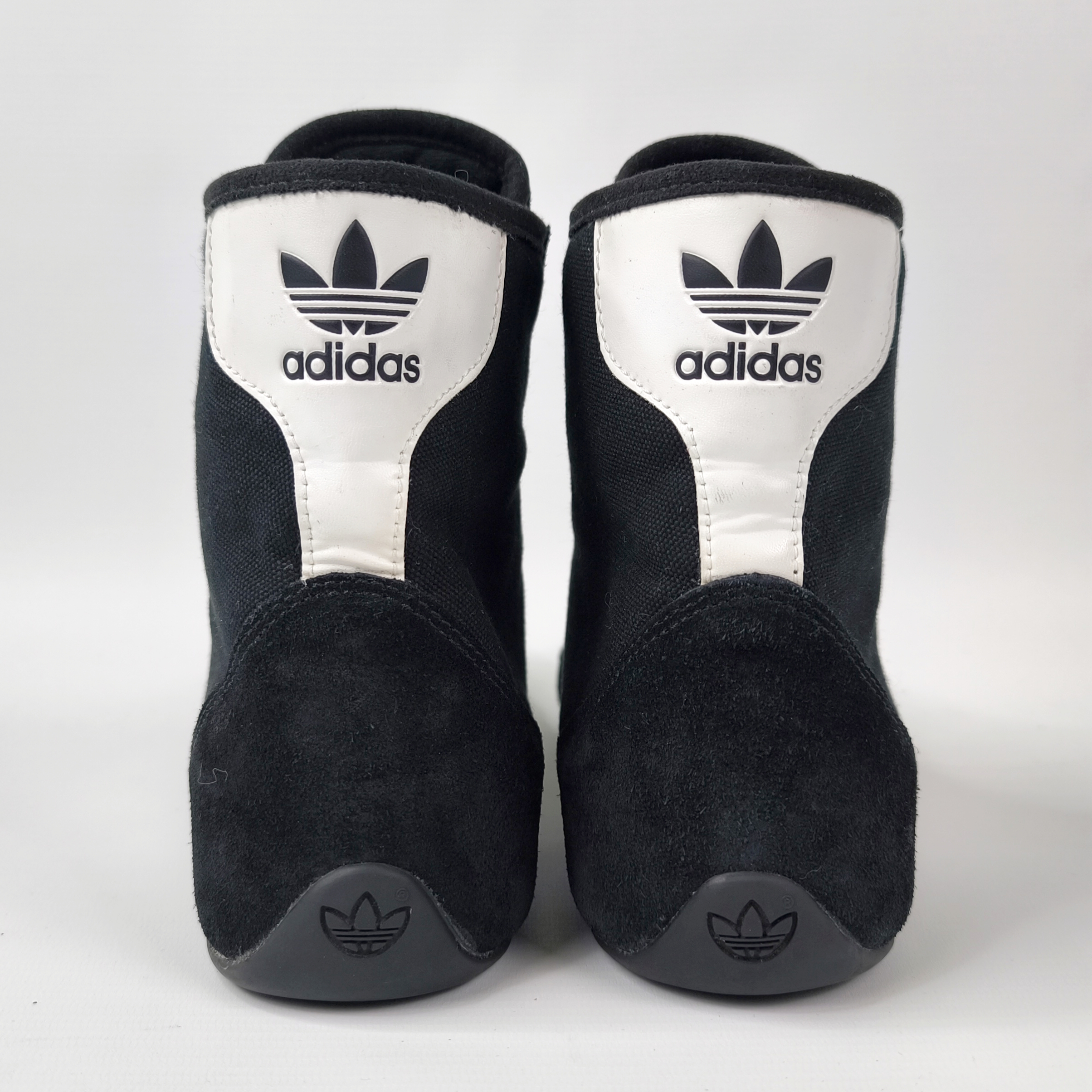 adidas Wrestling Schuhe Canvas schwarz 2003 EUR 44 UK 9.5 combat 036230
