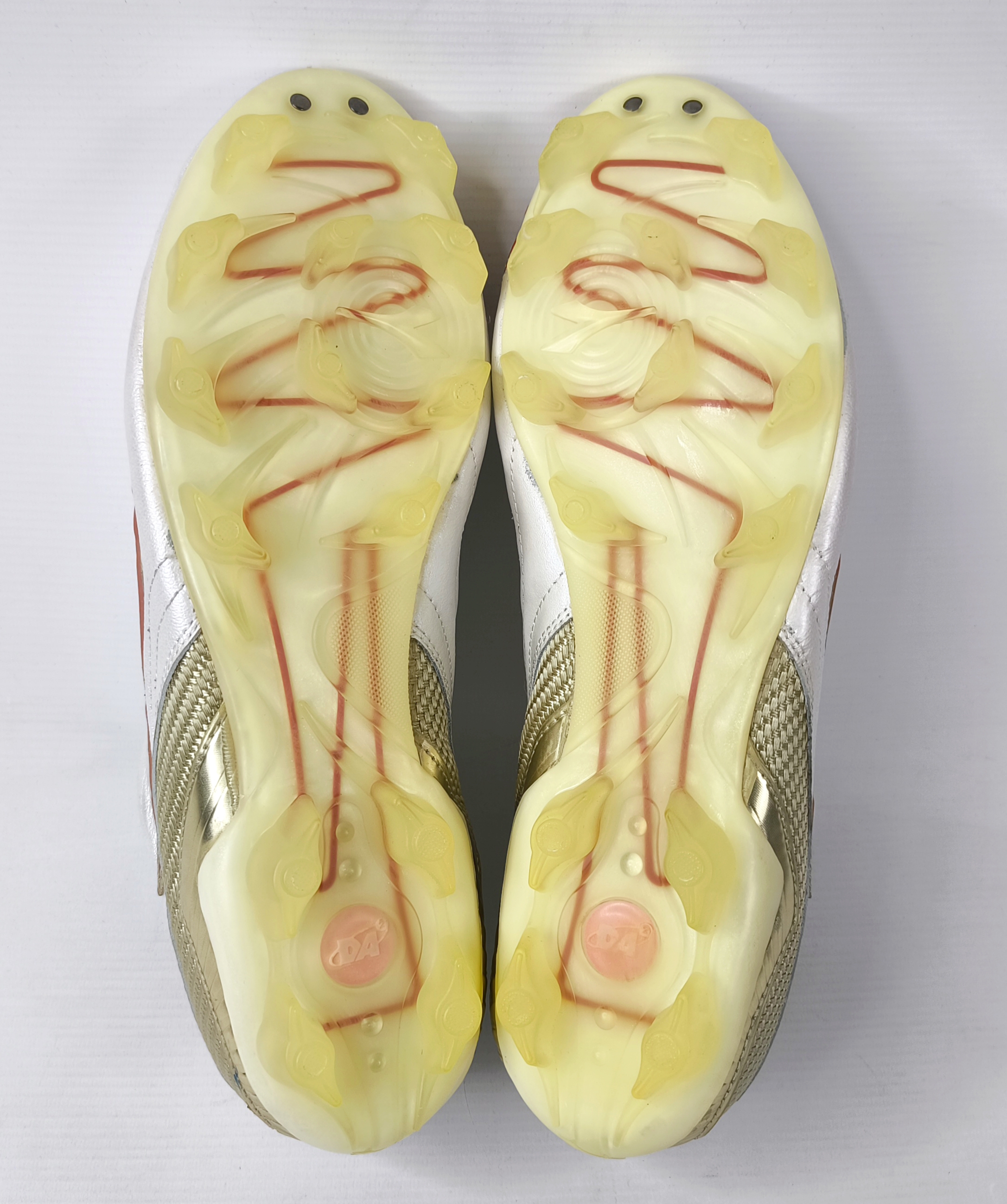 Diadora Maximus K RTX 14 Fussball Schuhe EUR 46 / UK 11.5 silber 145229 K-Leder