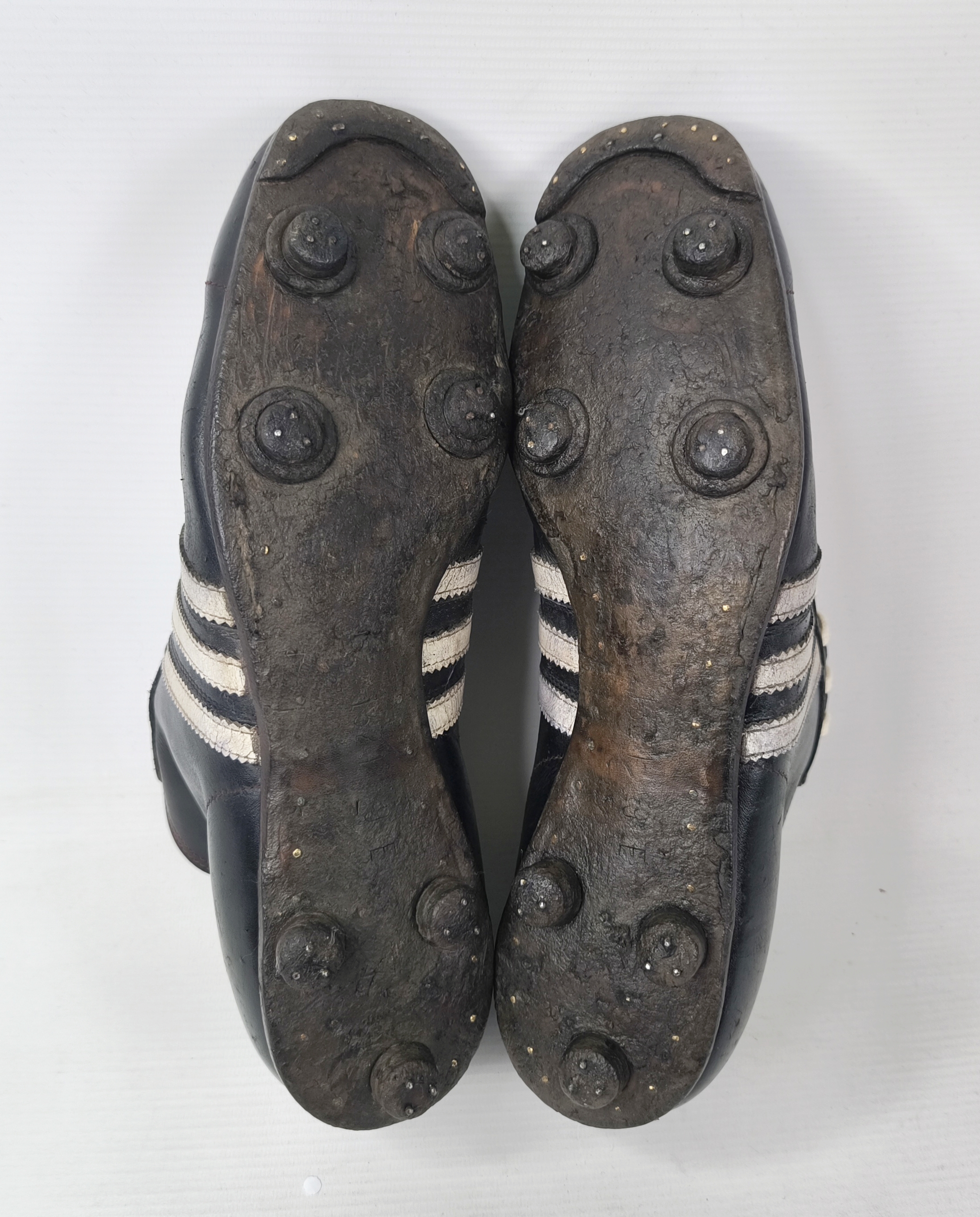adidas Fussball Schuhe Schuss 1950s EUR 43 1/3 UK 9 Western Germany vintage +box