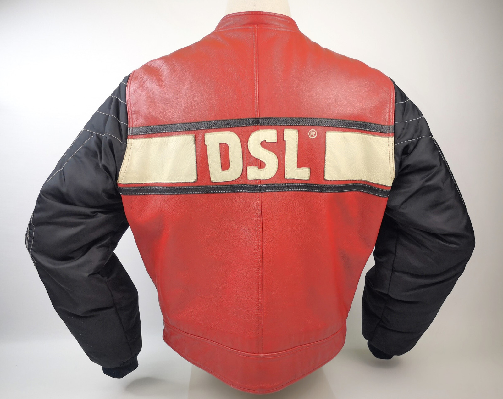 Diesel Speed DSL Lucky Leather Lederjacke Gr. XL vintage 90er