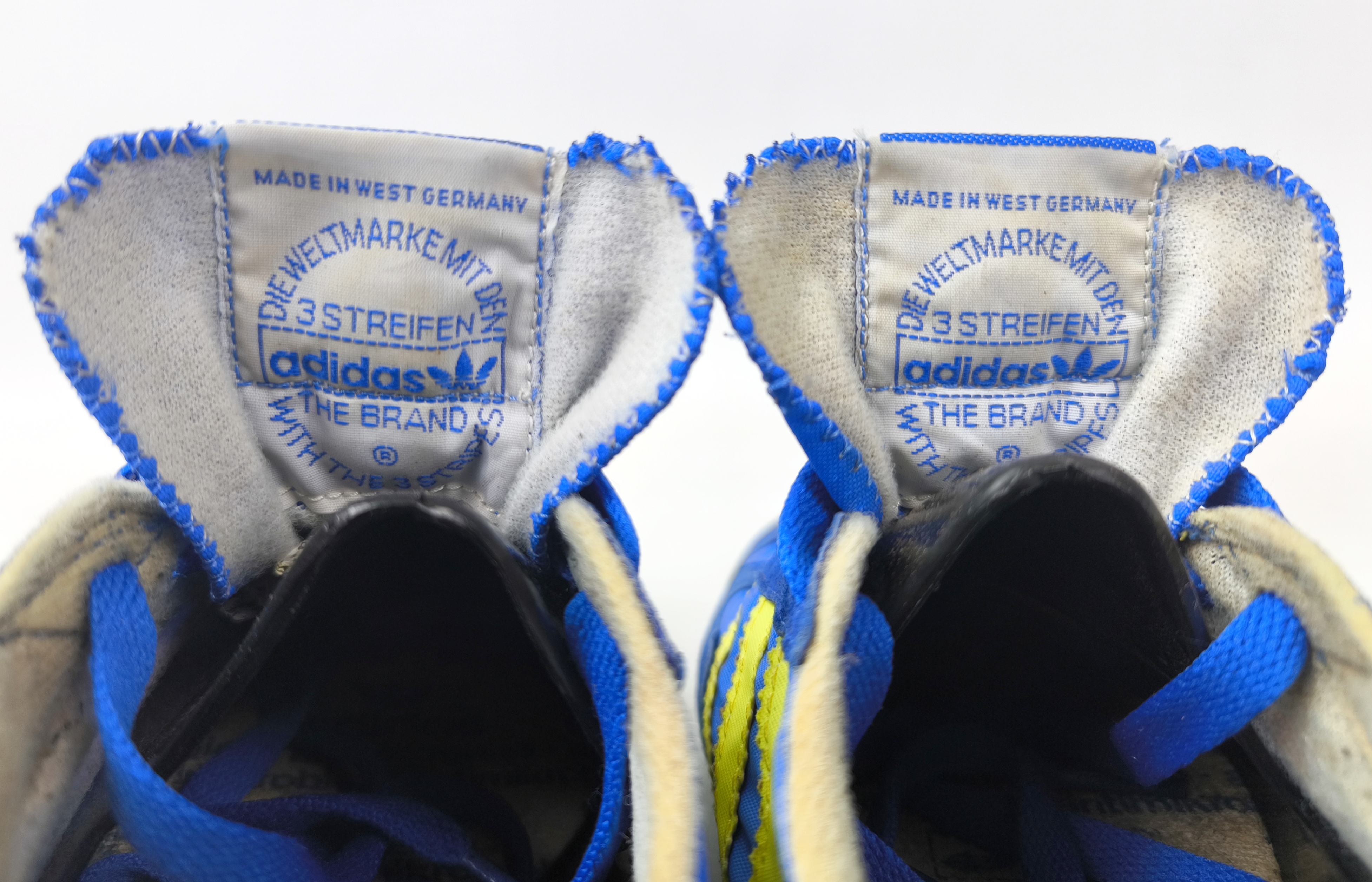adidas Marathon 80 Schuhe EUR 42 2/3 UK 8.5 Made in West Germany 80s trainers