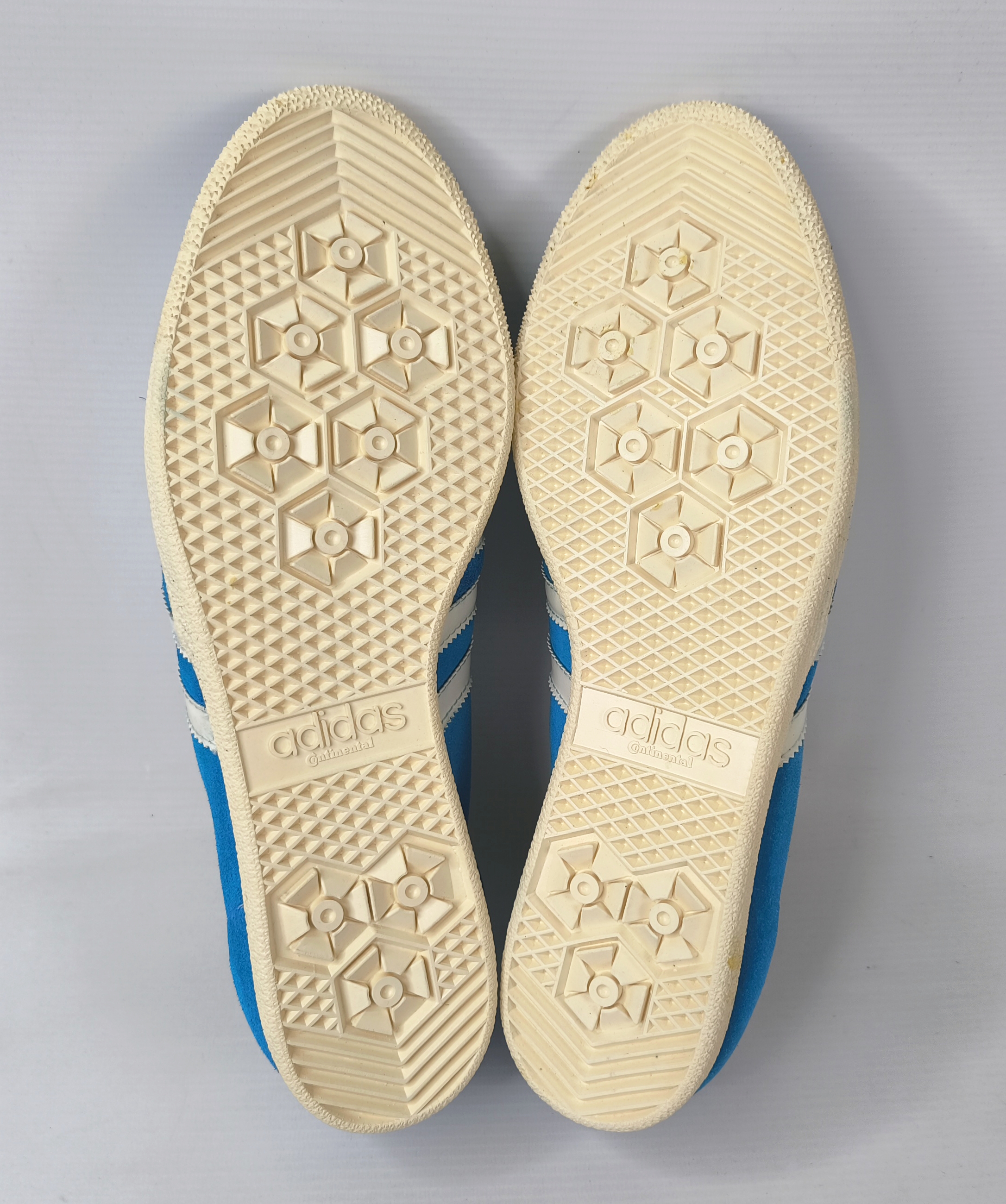 adidas Athen Schuhe EUR 45 1/3 UK 10.5 Made in West Germany 70s suede trainers