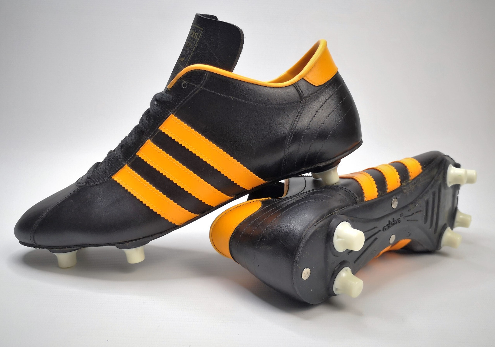 adidas Fussballschuhe Atletico Gr. EUR 42 2/3 / UK 8.5 Made in France vintage