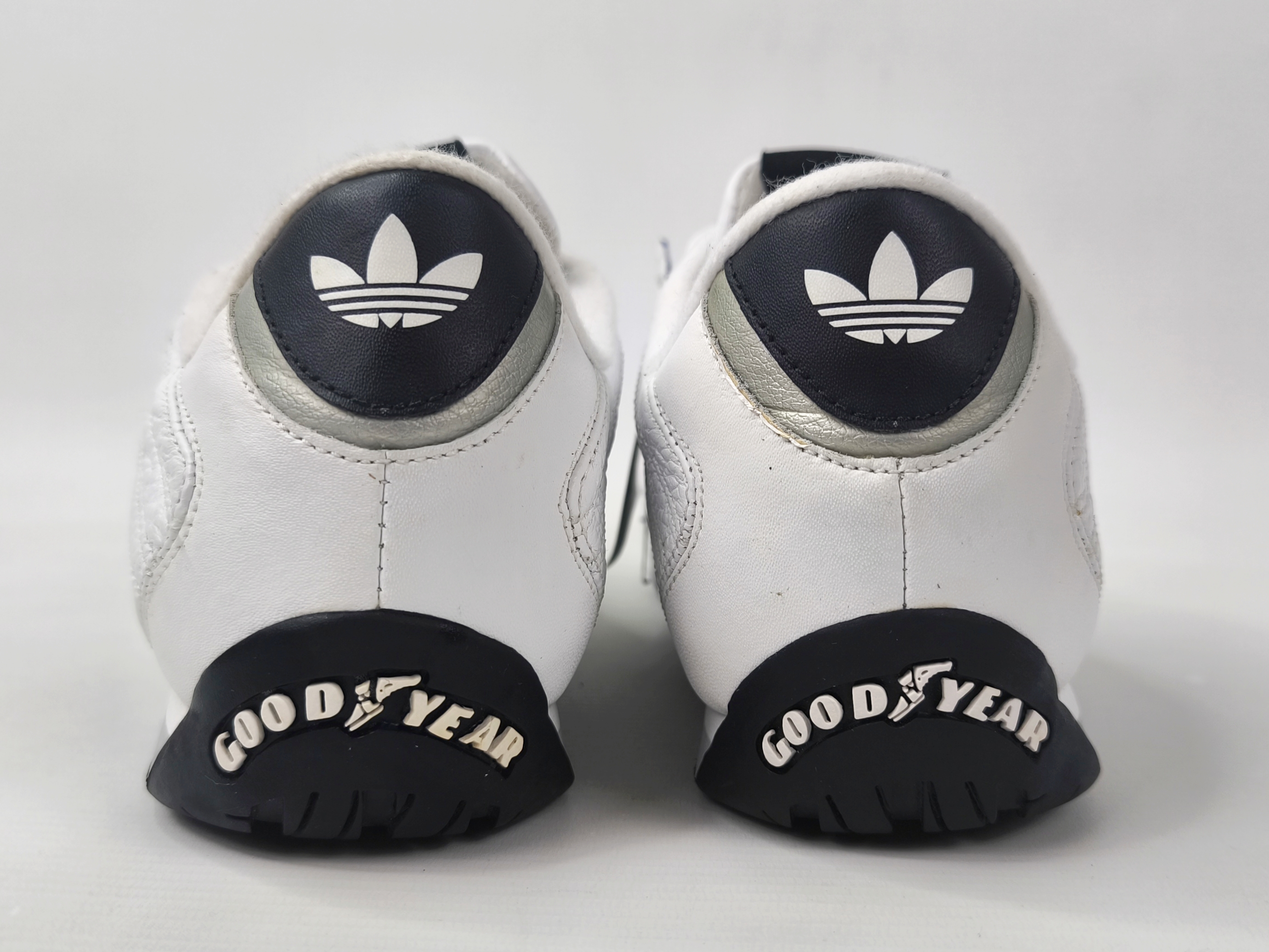adidas Jerez 3 Schuhe EUR 44 UK 9.5 schwarz weiß Leder 464929 aus 2006