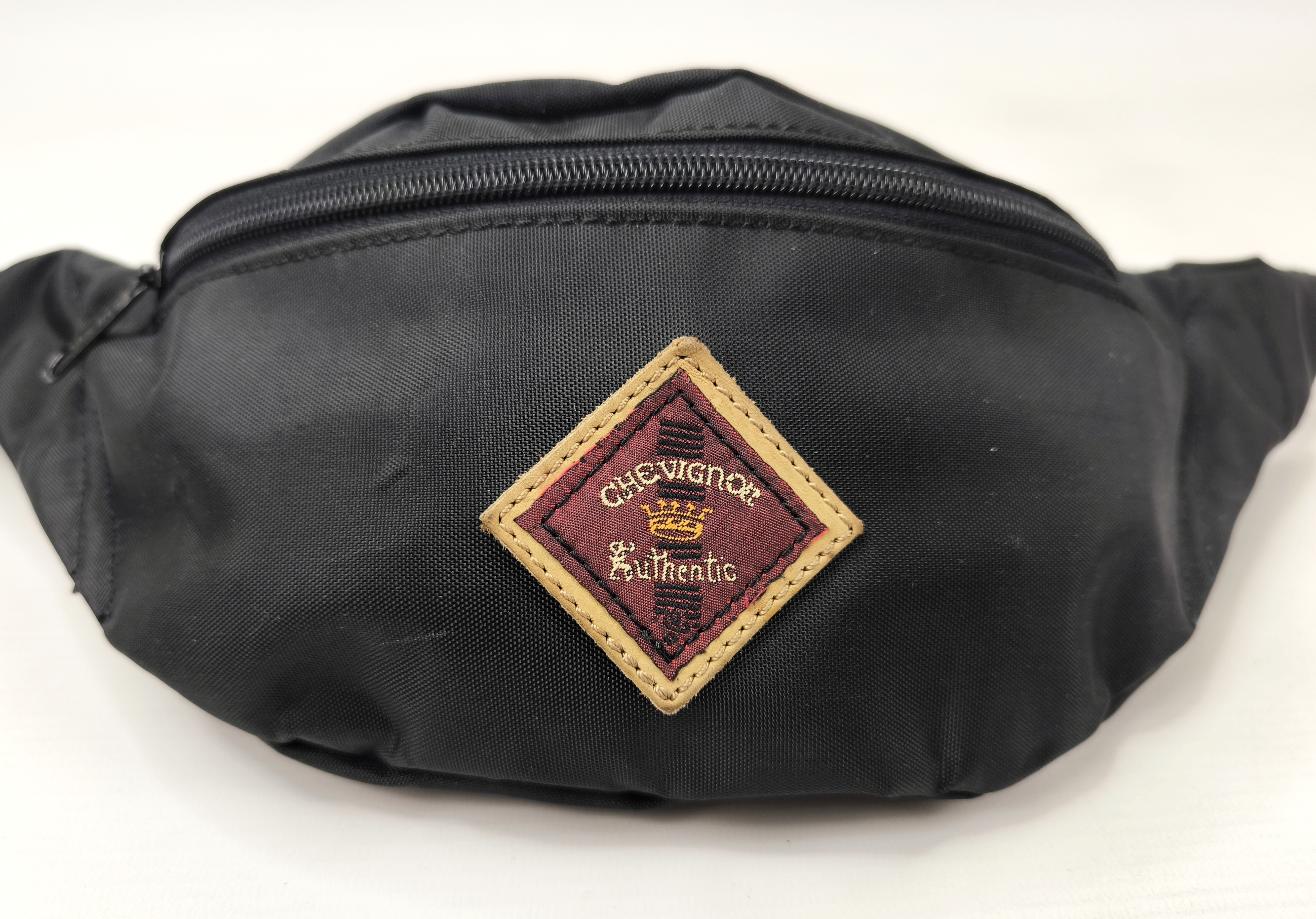 Chevignon Gürteltasche Bauchtasche schwarz vintage 90s hip bag Tasche