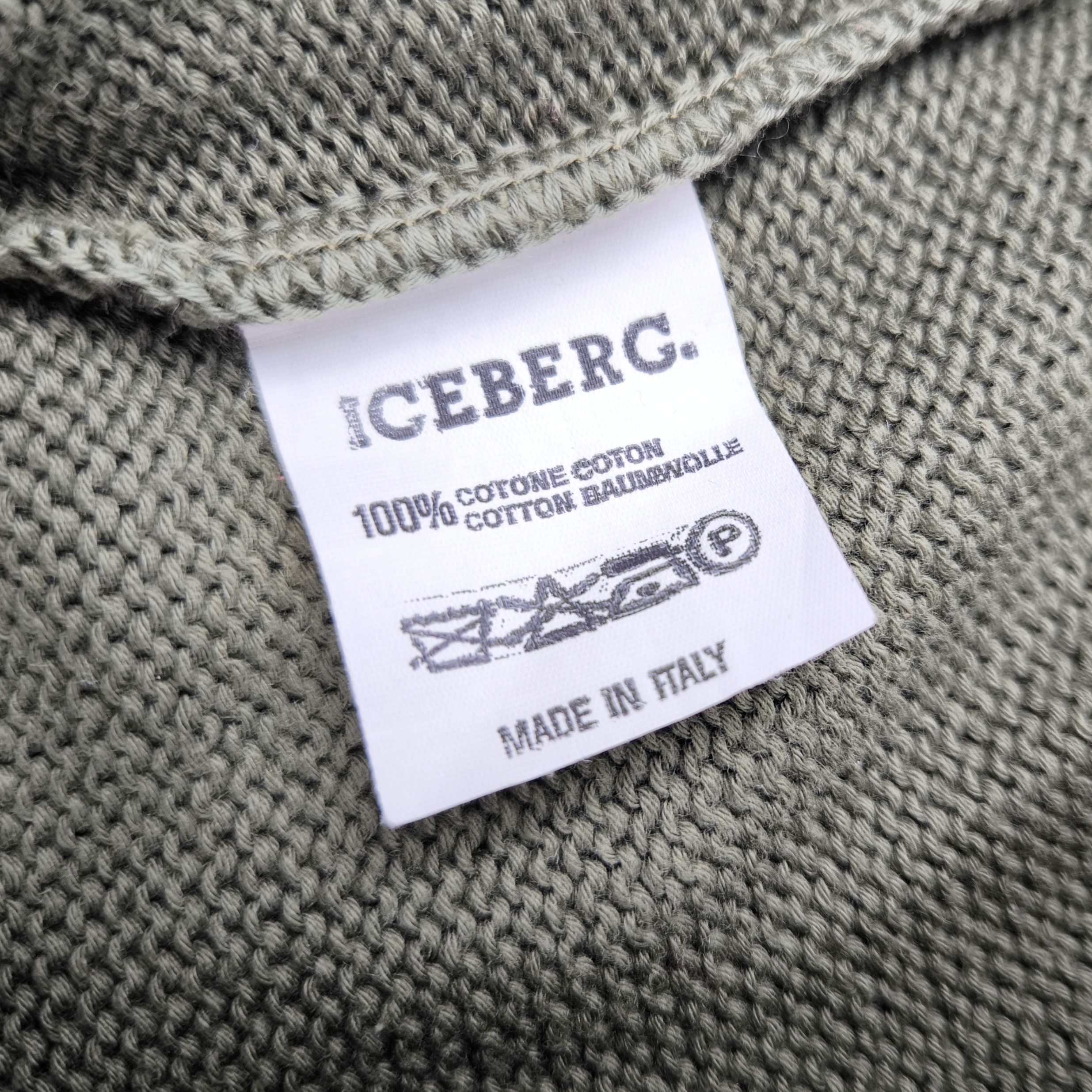 Iceberg Strick Pullover The Lion King Gr. V (XL) Italy vintage 90s