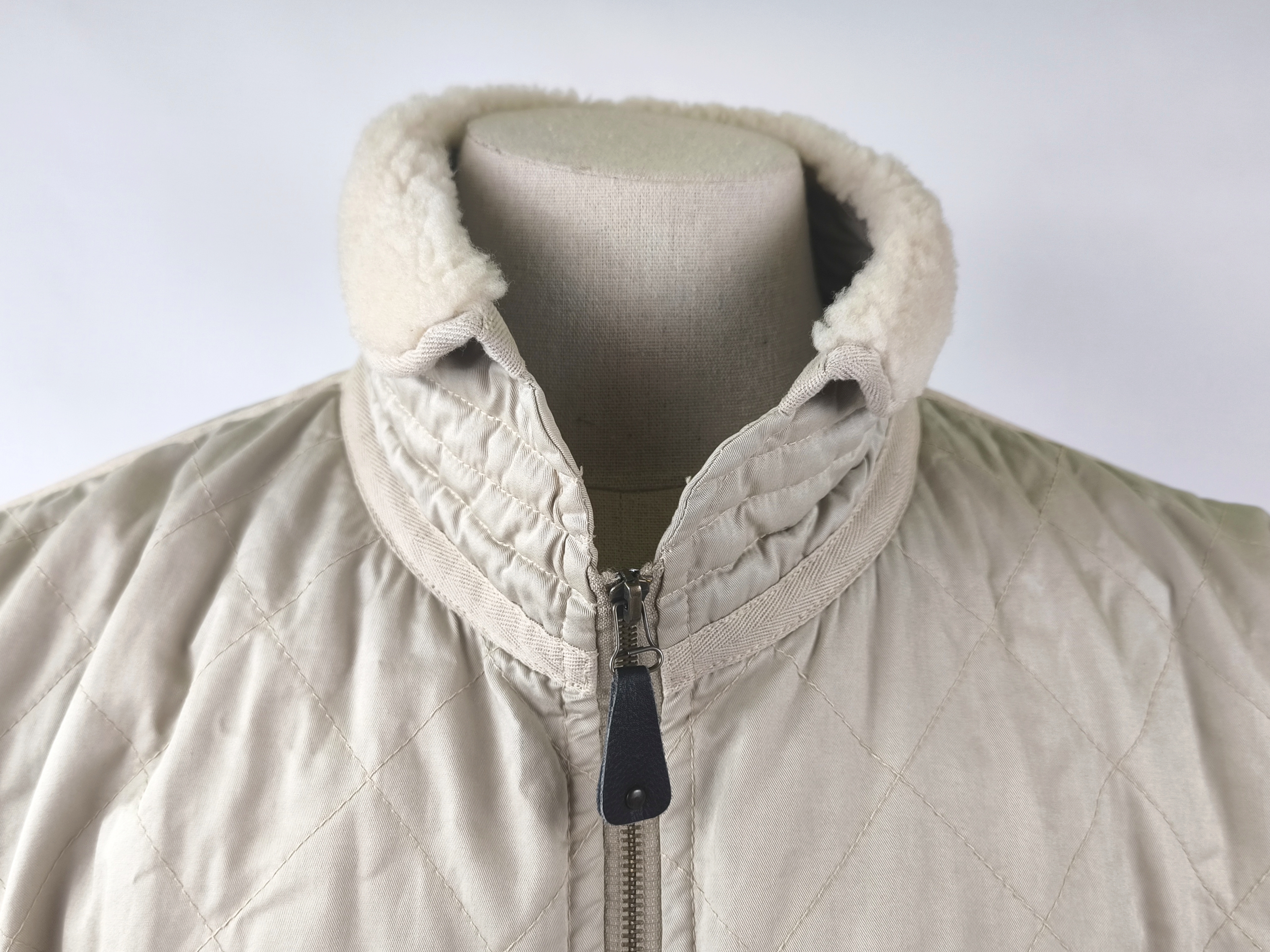 Chevignon Jacke Cosmos natur royalblau Gr. XL (XXL) Marine Stock Jacket vintage