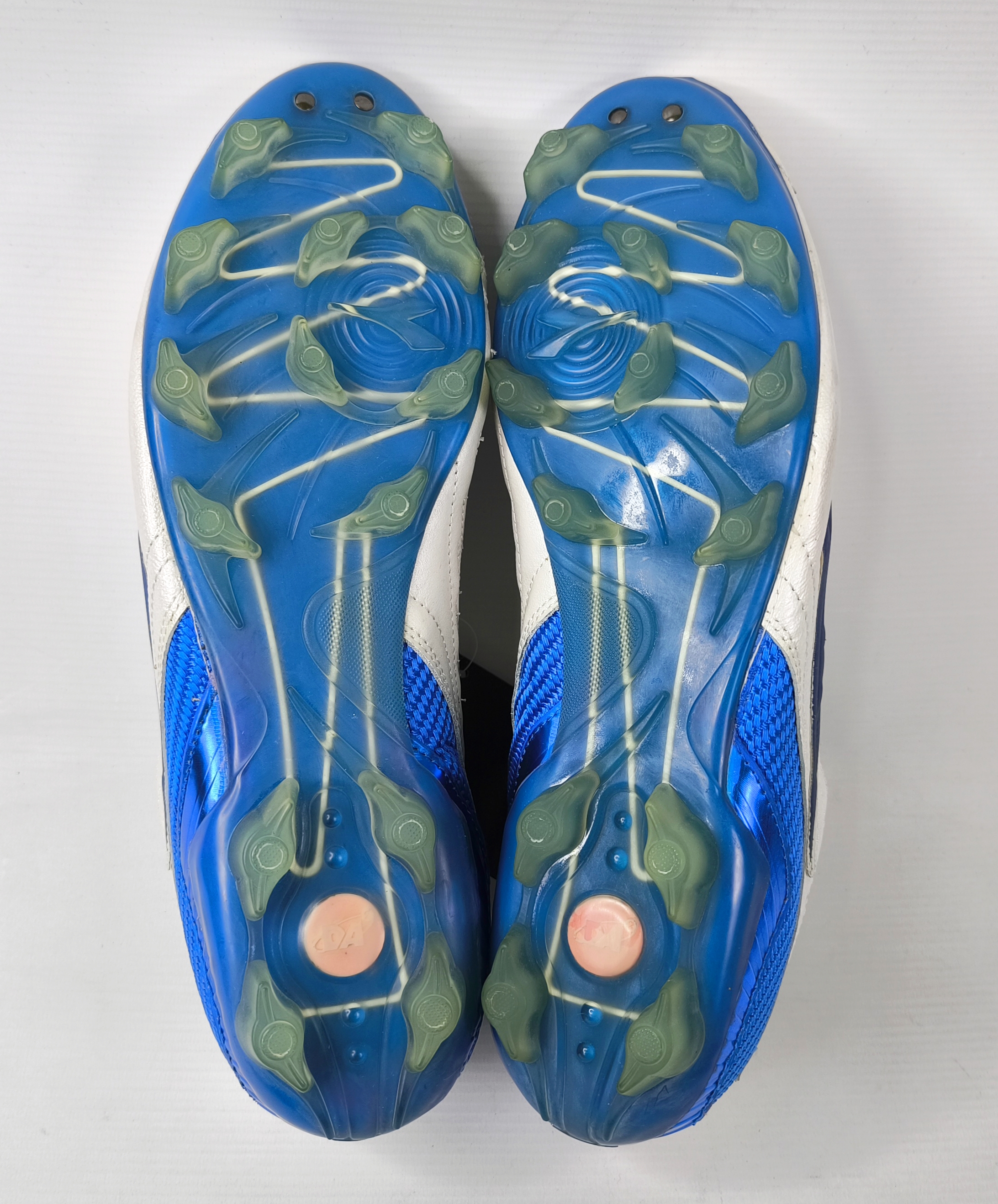 Diadora Maximus K RTX 14 Fussball Schuhe EUR 46 / UK 11.5 silber 145229 K-Leder Kopie