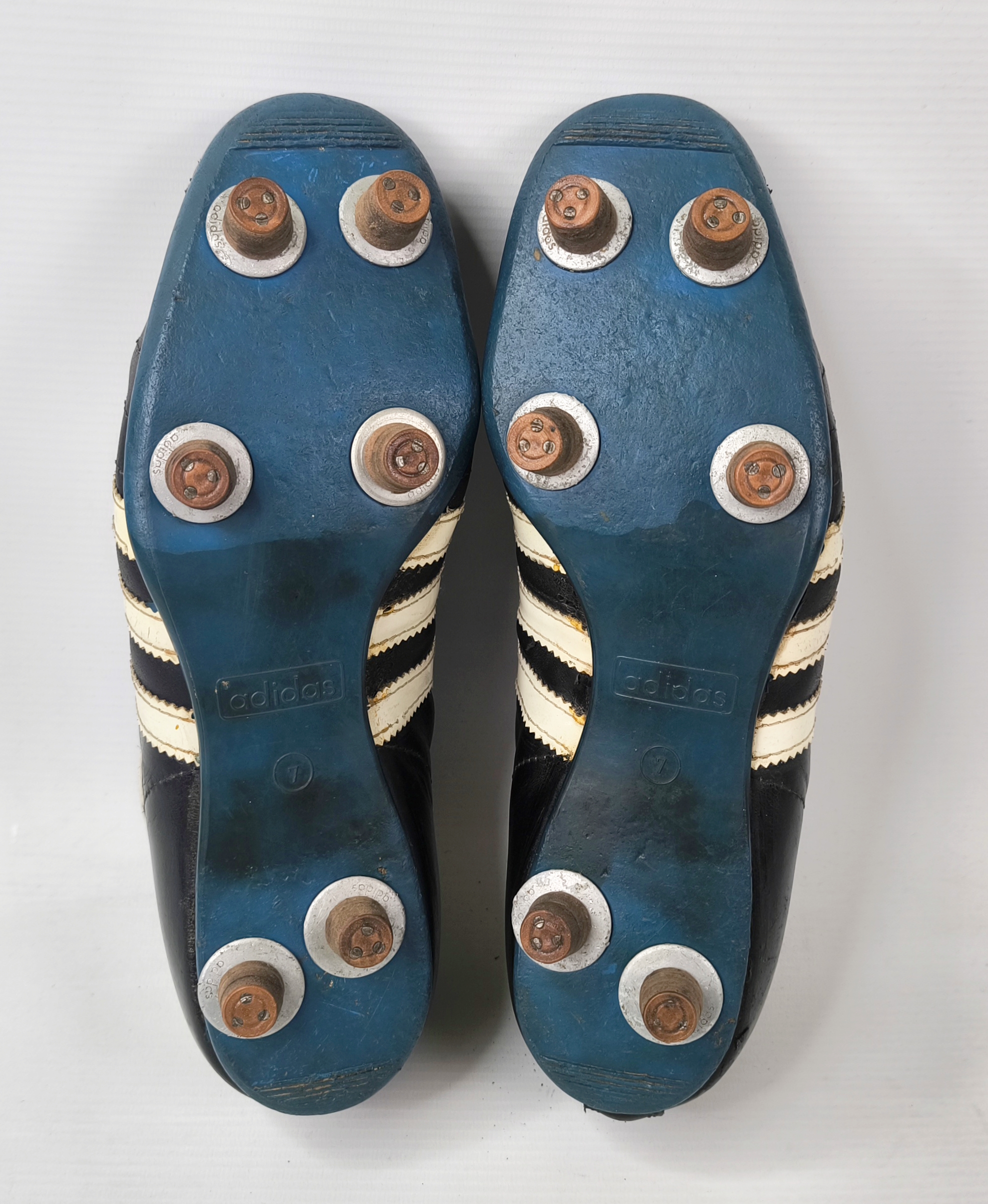 adidas Argentinia Fussball Schuhe 1960er EUR 41 UK 7 Western Germany 60s vintage