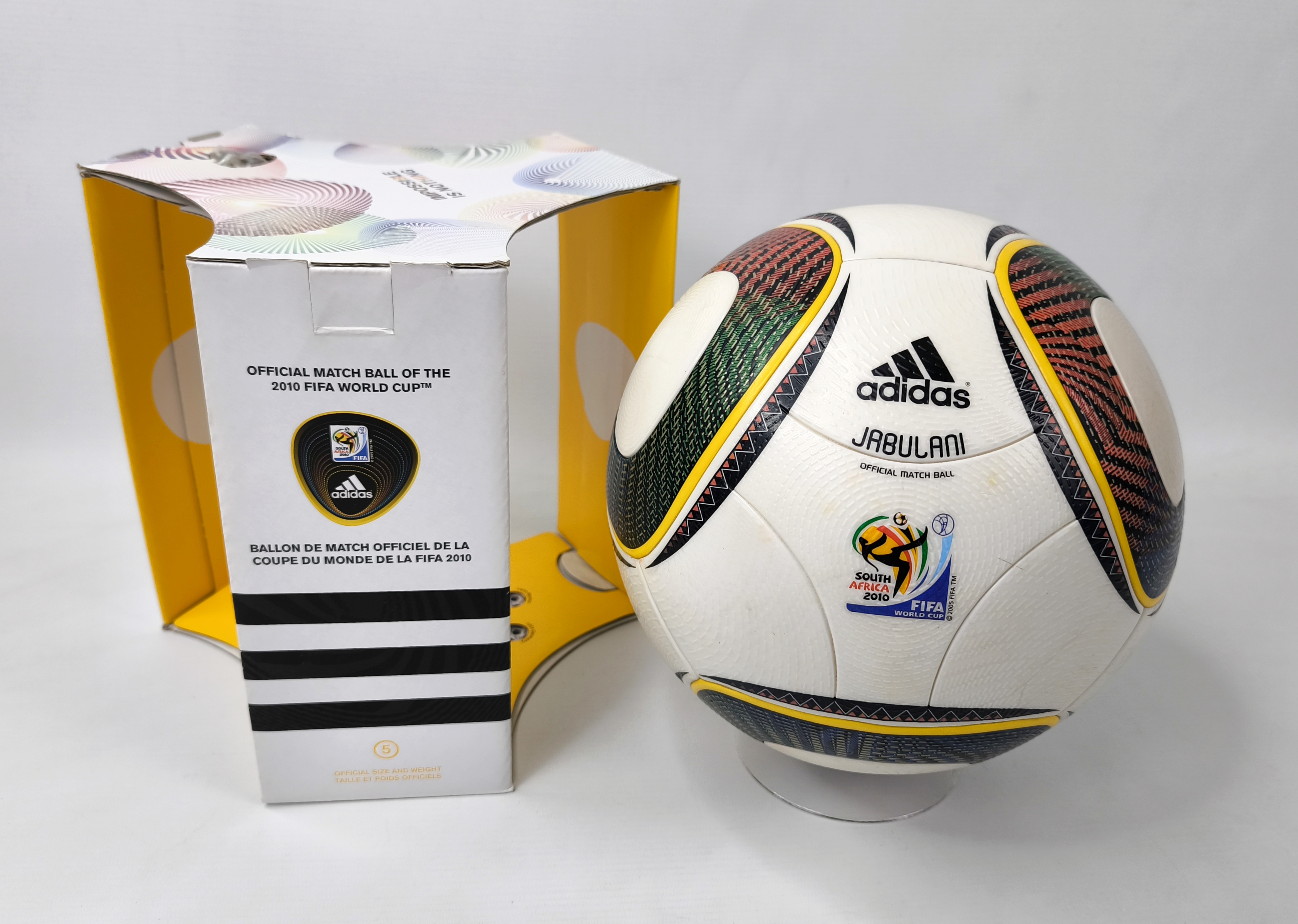 adidas Fußball Matchball Jabulani WM World Cup 2010 Official Match Ball