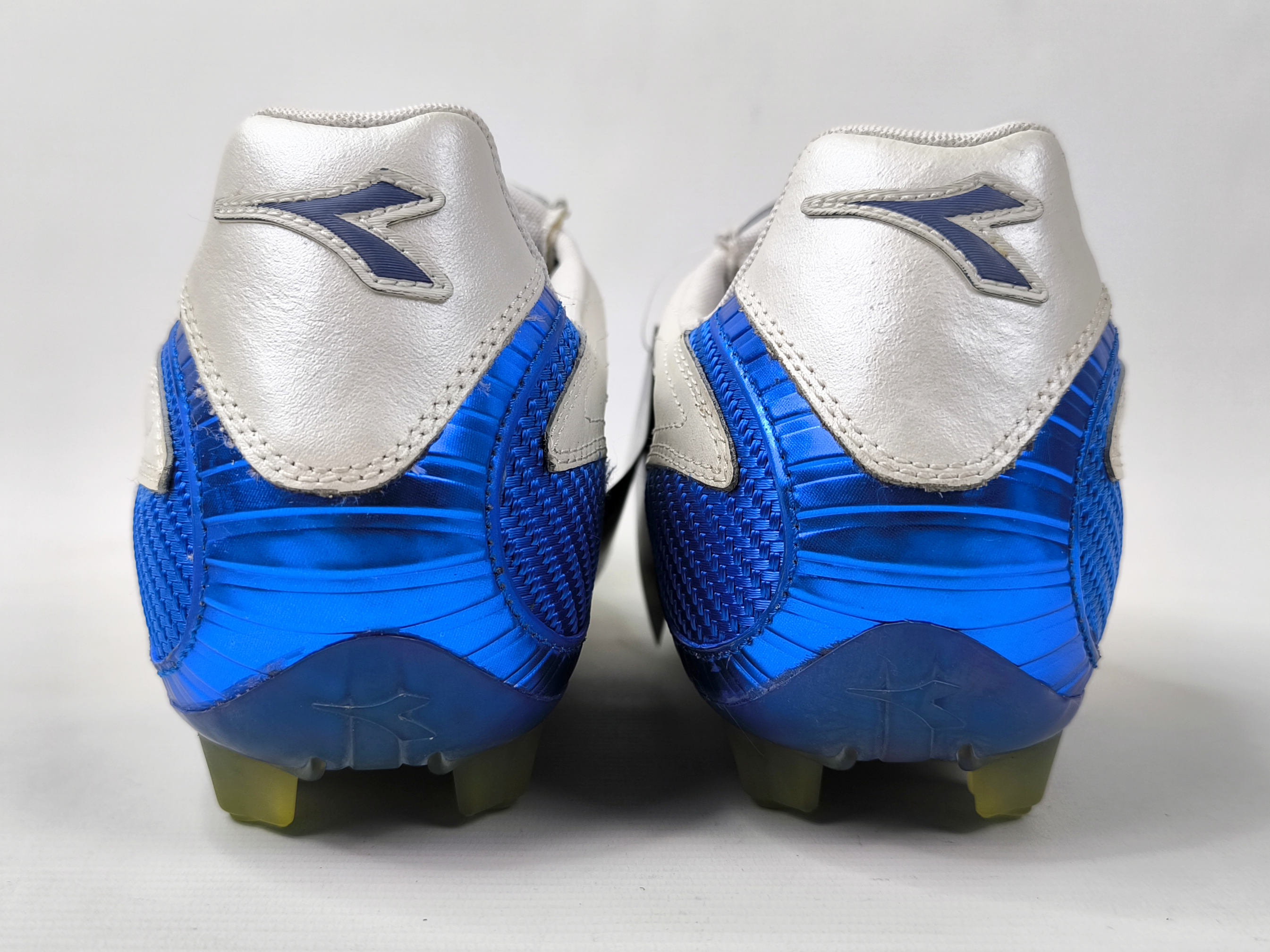 Diadora Maximus K RTX 14 Fussball Schuhe EUR 46 / UK 11.5 silber 145229 K-Leder Kopie