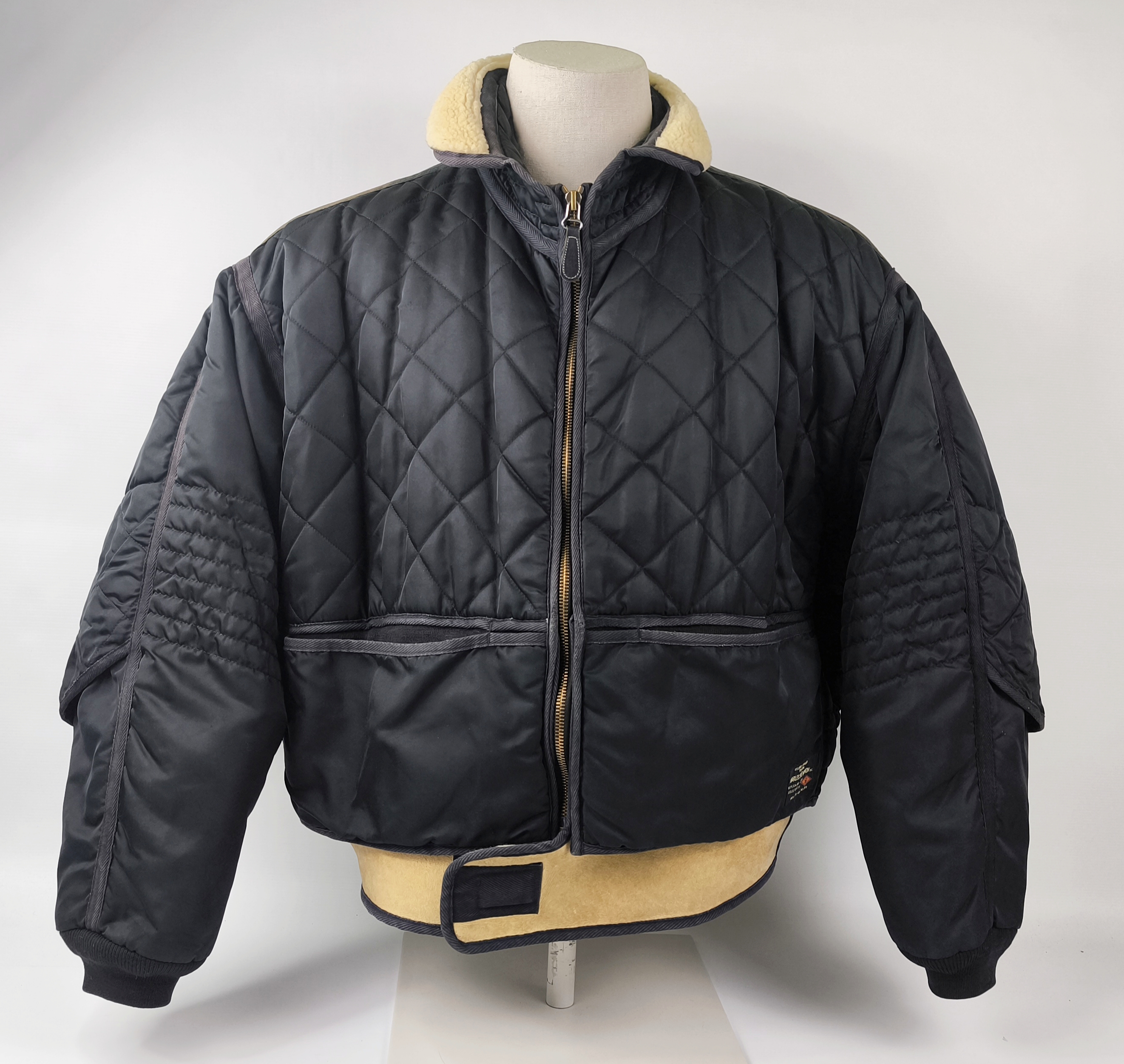 Chevignon Jacke Cosmos schwarz Gr. XXL (XL) Flying Air Wear 1957 vintage
