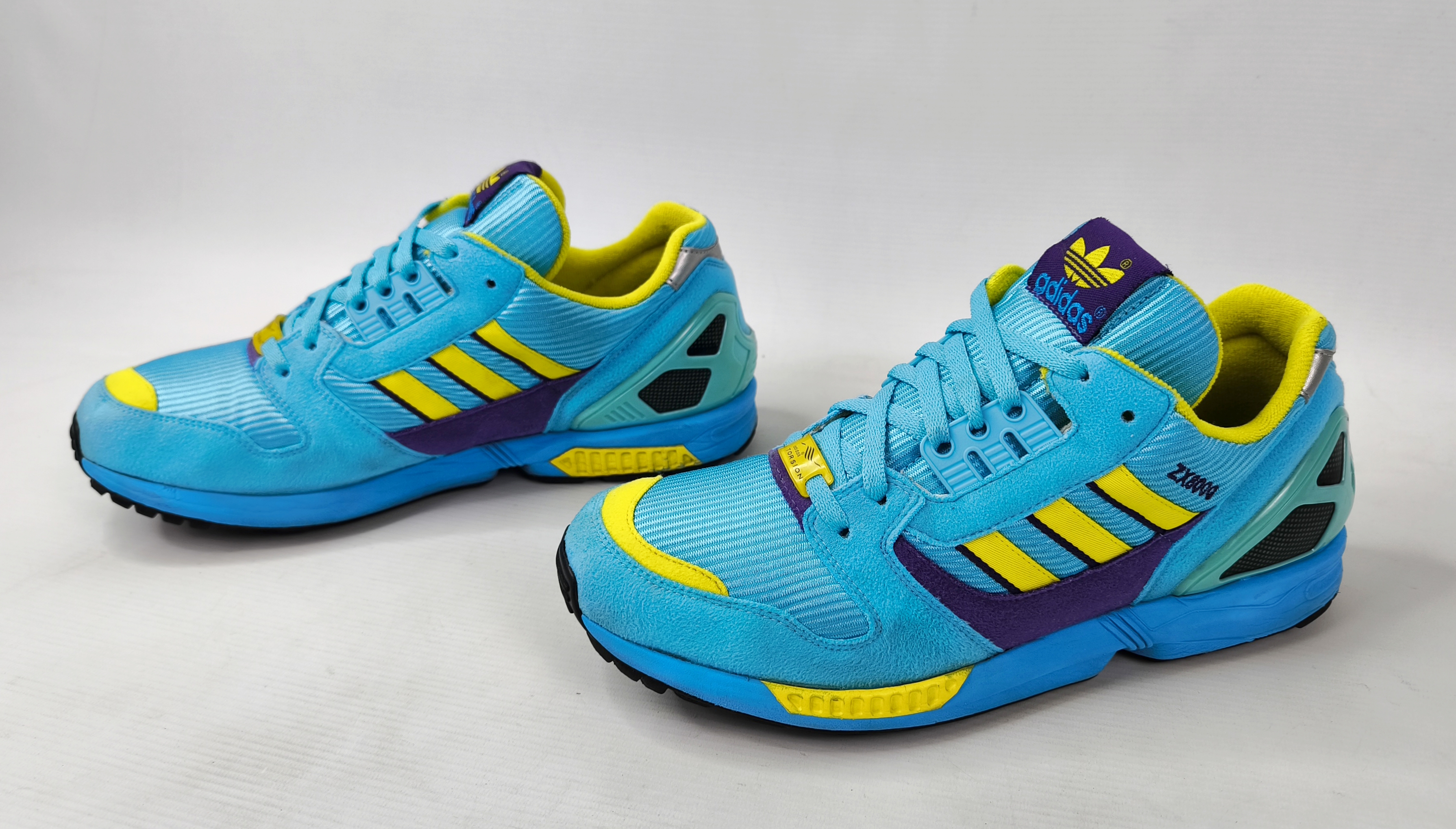 adidas ZX 8000 Aqua Schuhe EUR 44 UK 9.5 Torsion 553383 aus 2009