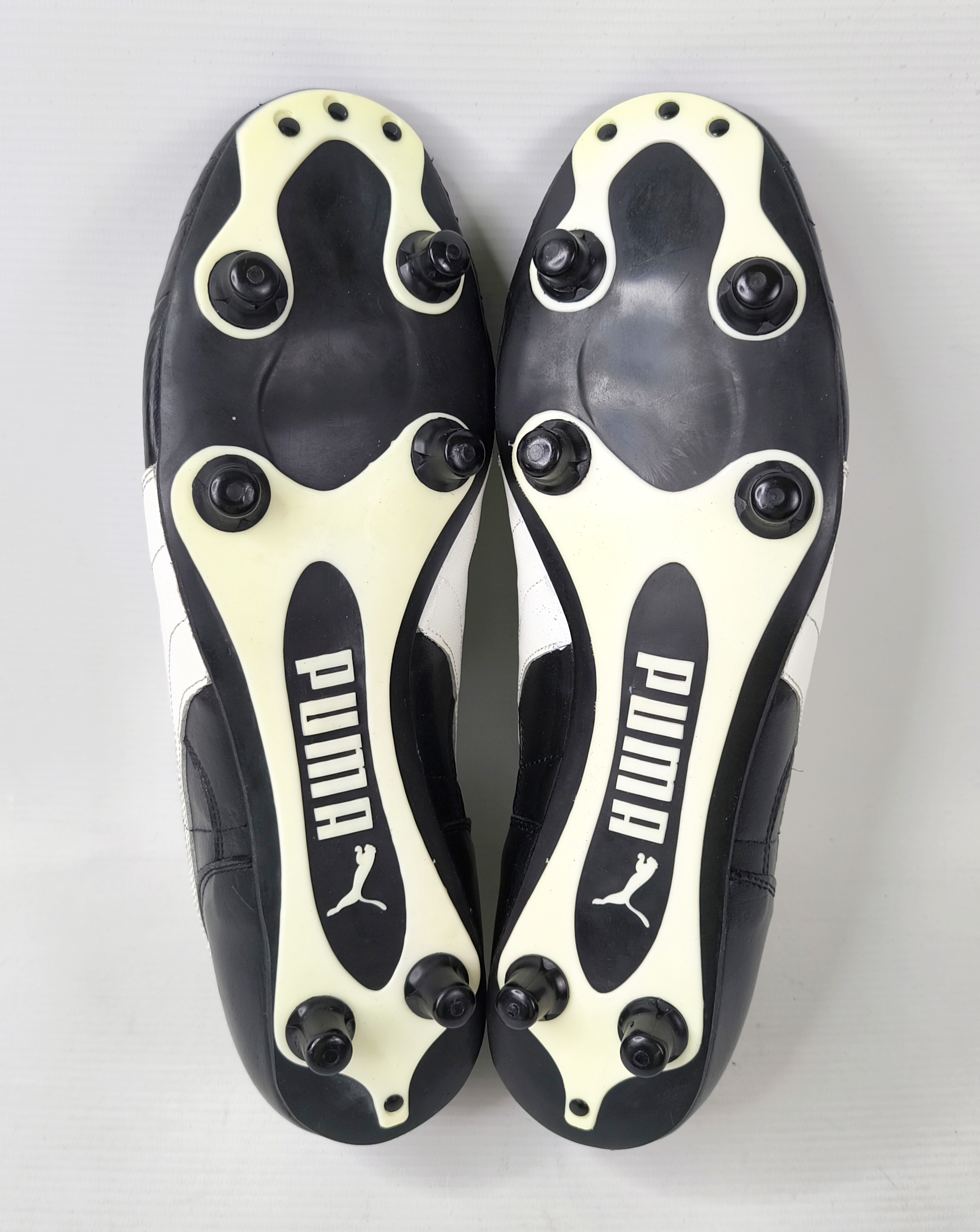 Puma King Fussball Schuhe EUR 42 2/3 UK 8.5 vintage 80s Made in West Germany neu