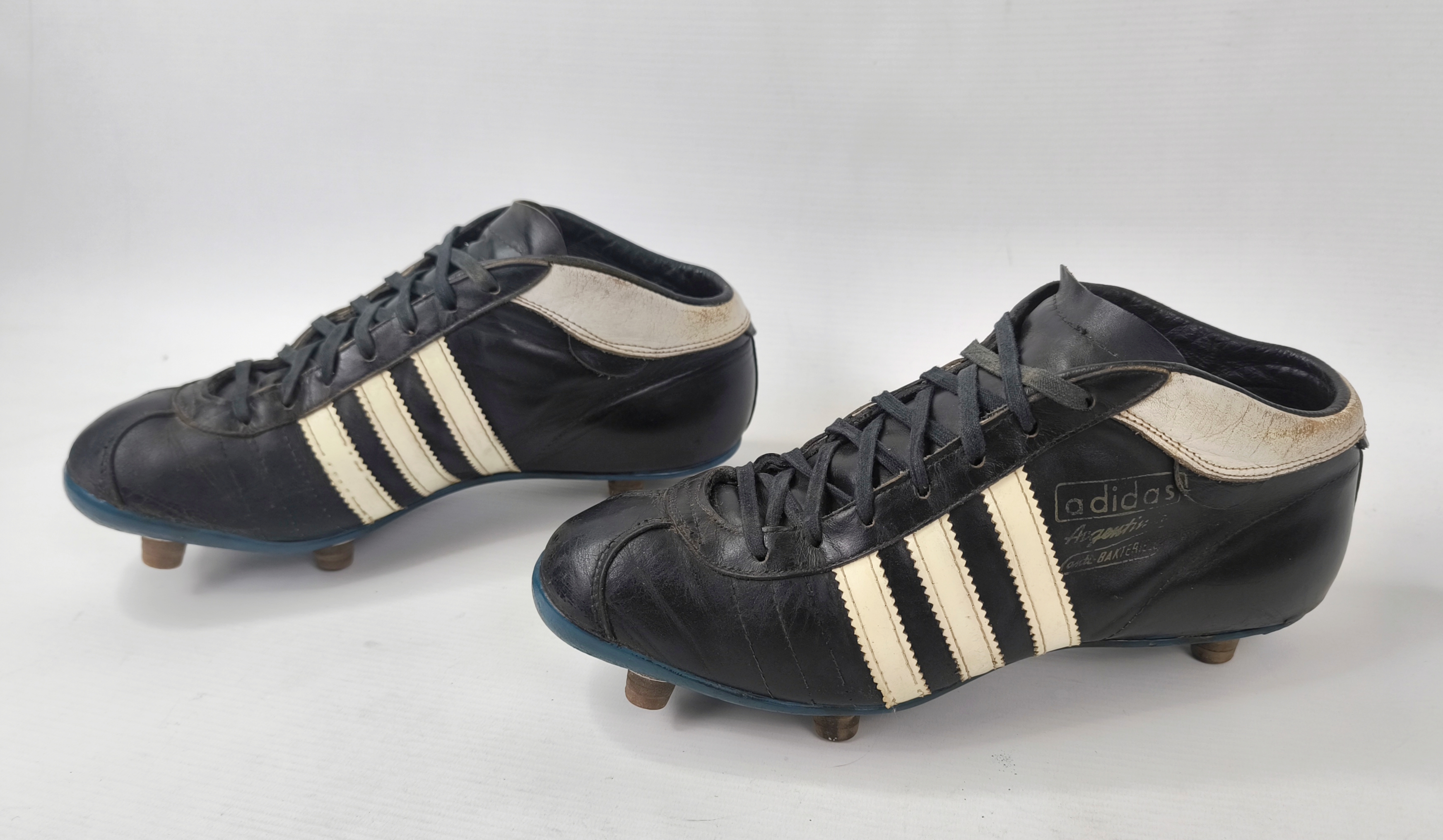 adidas Argentinia Fussball Schuhe 1960er EUR 41 UK 7 Western Germany 60s vintage