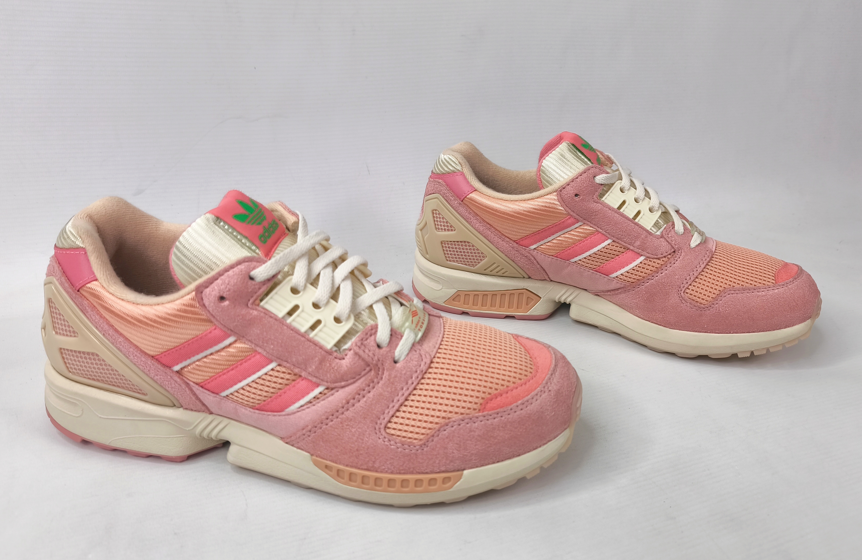 adidas ZX 8000 Schuhe Torsion EUR 44 UK 9.5 Strawberry Latte GY4648 aus 2022