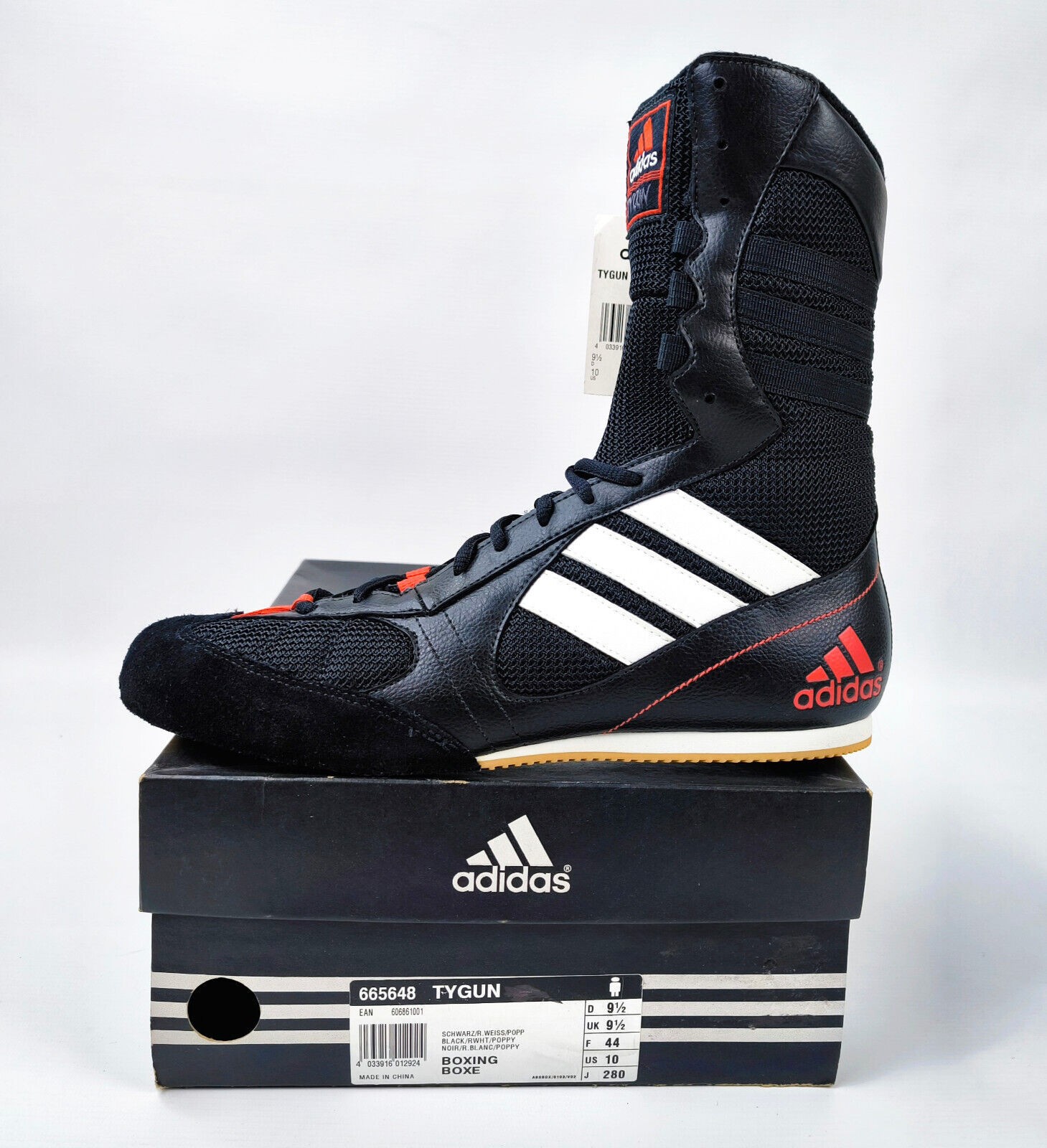 adidas Tygun Boxing Boots 2003 EU 44 - UK 9.5 Box Schuhe 665648 neu