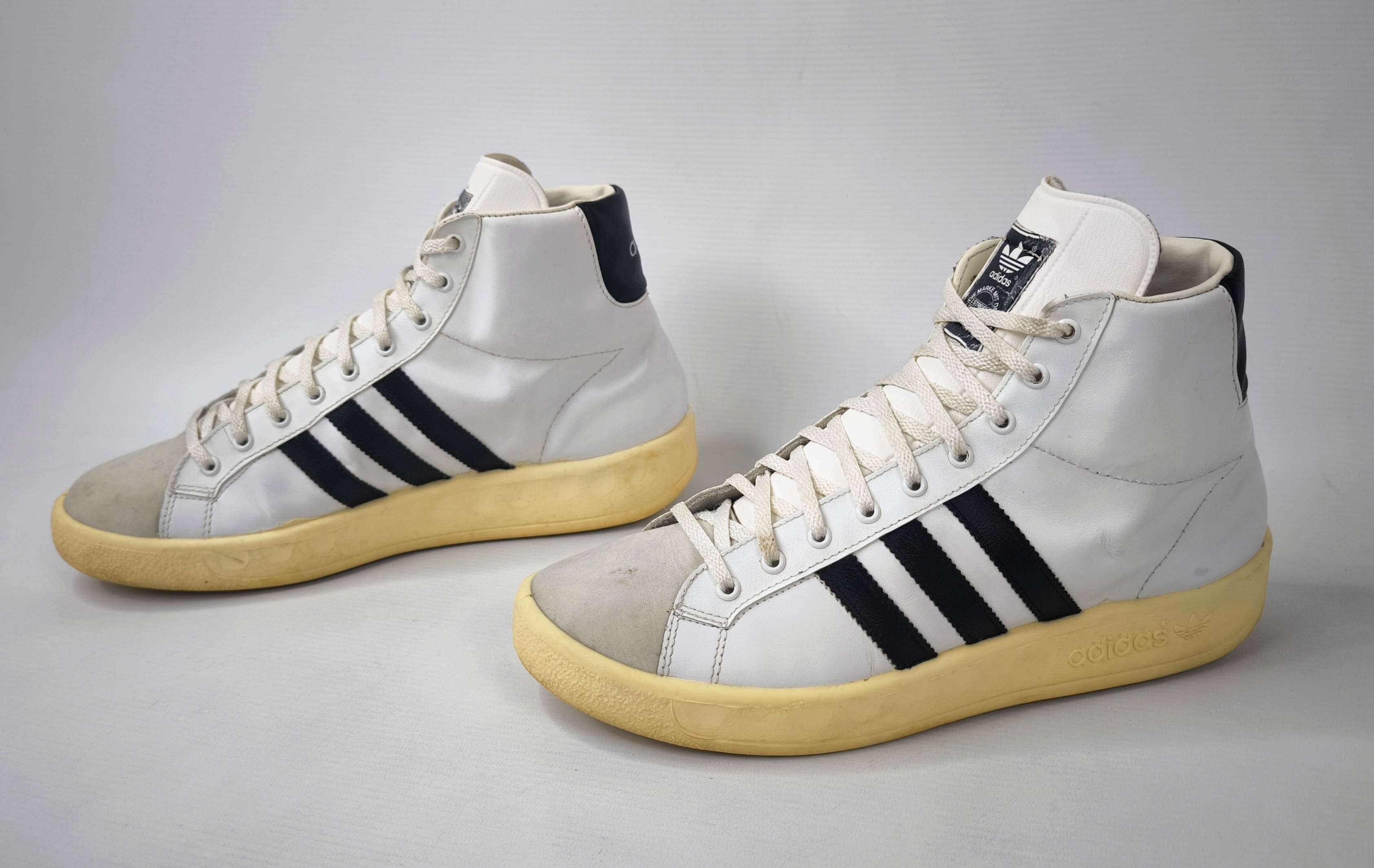 adidas Allround High Schuhe EUR 43 1/3 - UK 9 aus 1995 Made in Germany 30700
