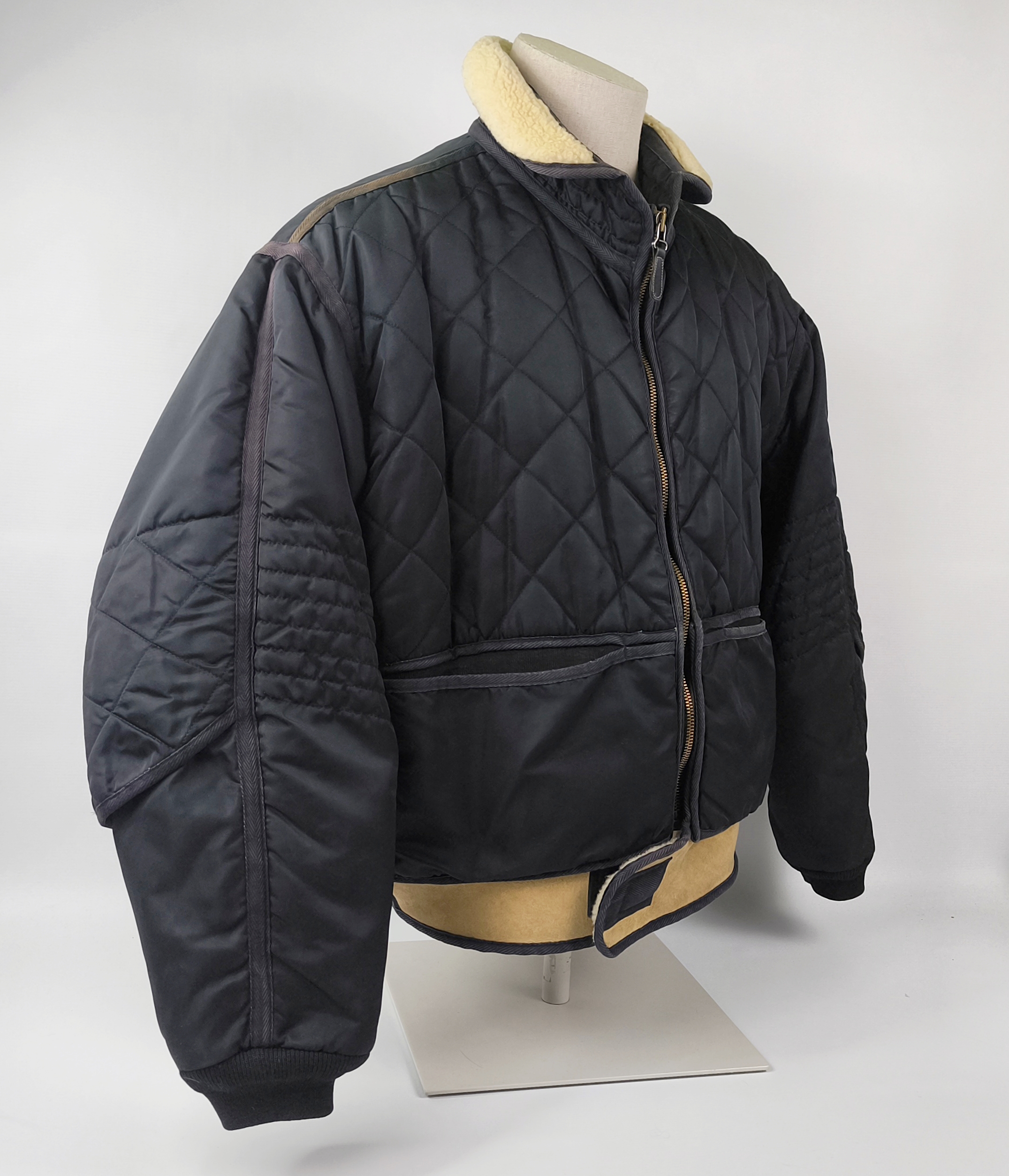 Chevignon Jacke Cosmos schwarz Gr. XXL (XL) Flying Air Wear 1957 vintage