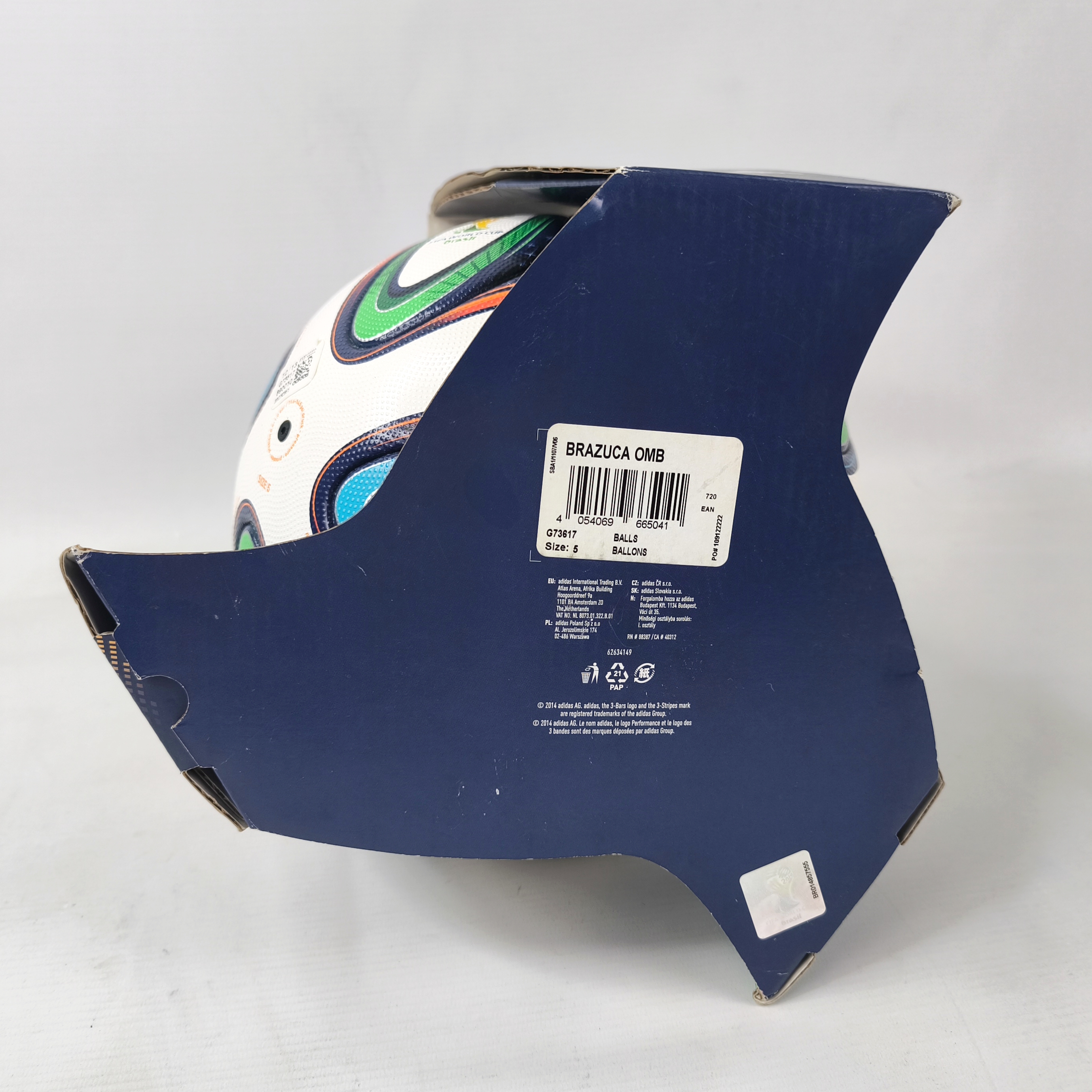 adidas Fußball Brazuca WM 2014 Official Matchball world cup
