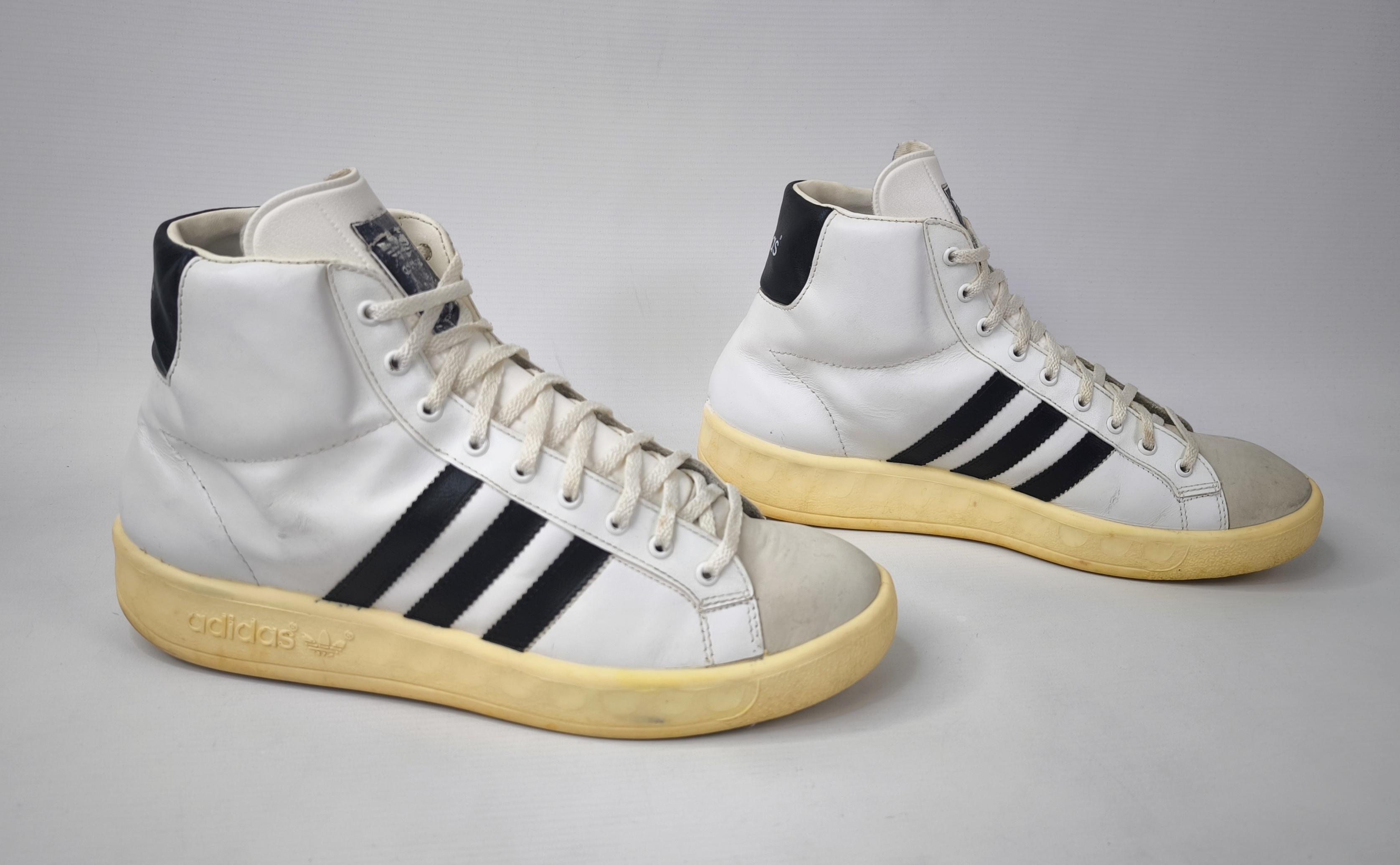 adidas Allround High Schuhe EUR 43 1/3 - UK 9 aus 1995 Made in Germany 30700