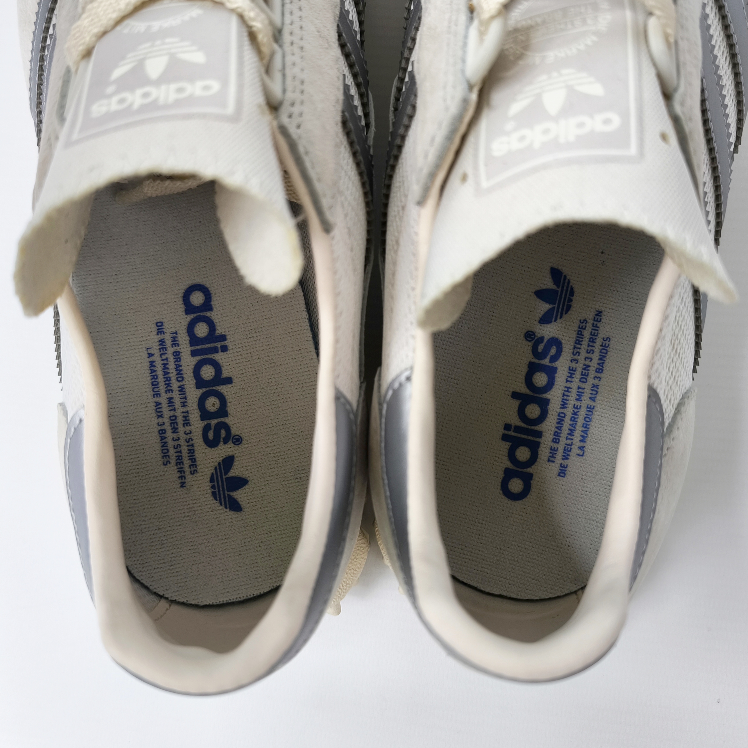 adidas Marathon TR Trainer Schuhe EUR 44 2/3 UK 10 aus 2017 Crystal White BB6805