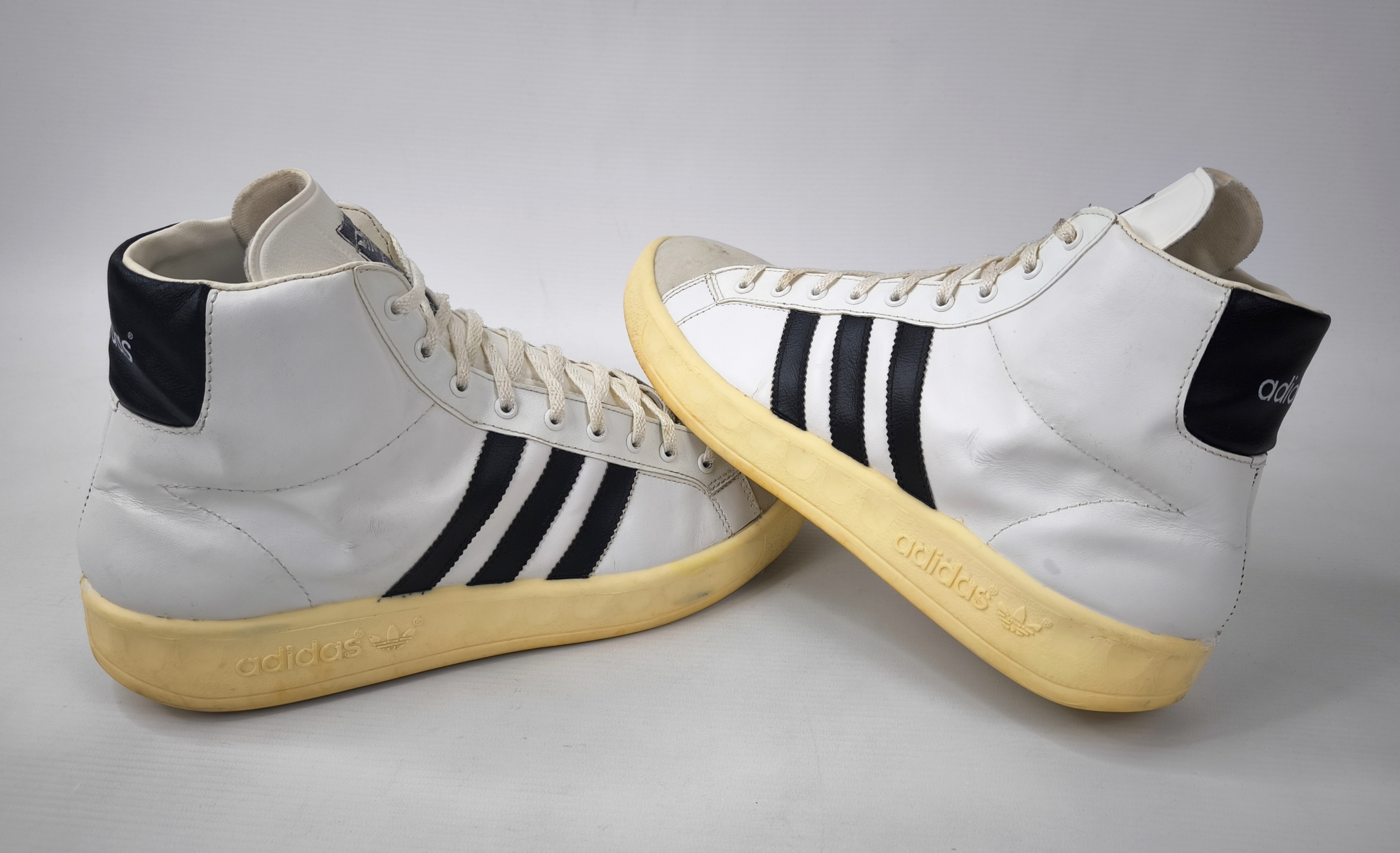 adidas Allround High Schuhe EUR 43 1/3 - UK 9 aus 1995 Made in Germany 30700
