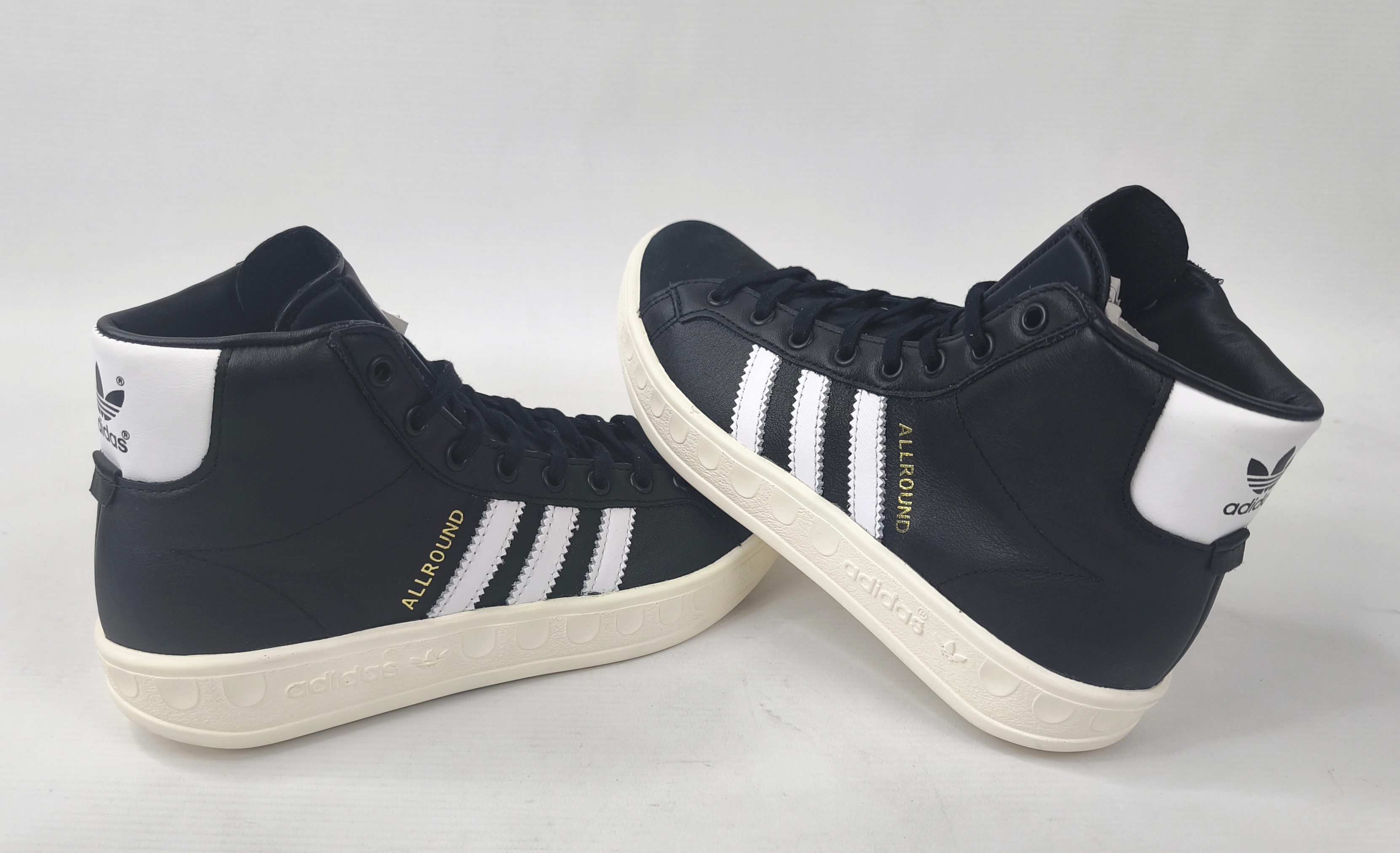 adidas Allround OG High Schuhe EUR 37 1/3 UK 4.5 aus 2016 schwarz BB5183 neu