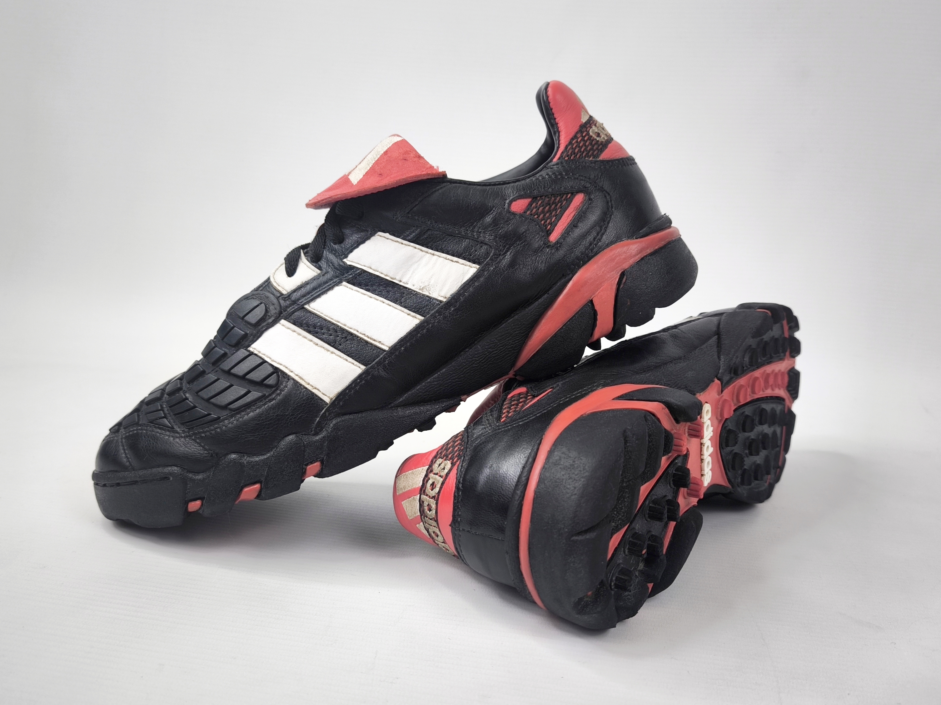 adidas Predator Rapier TF Turf EUR 43 1/3 / UK 9 aus 1998 schwarz 072892