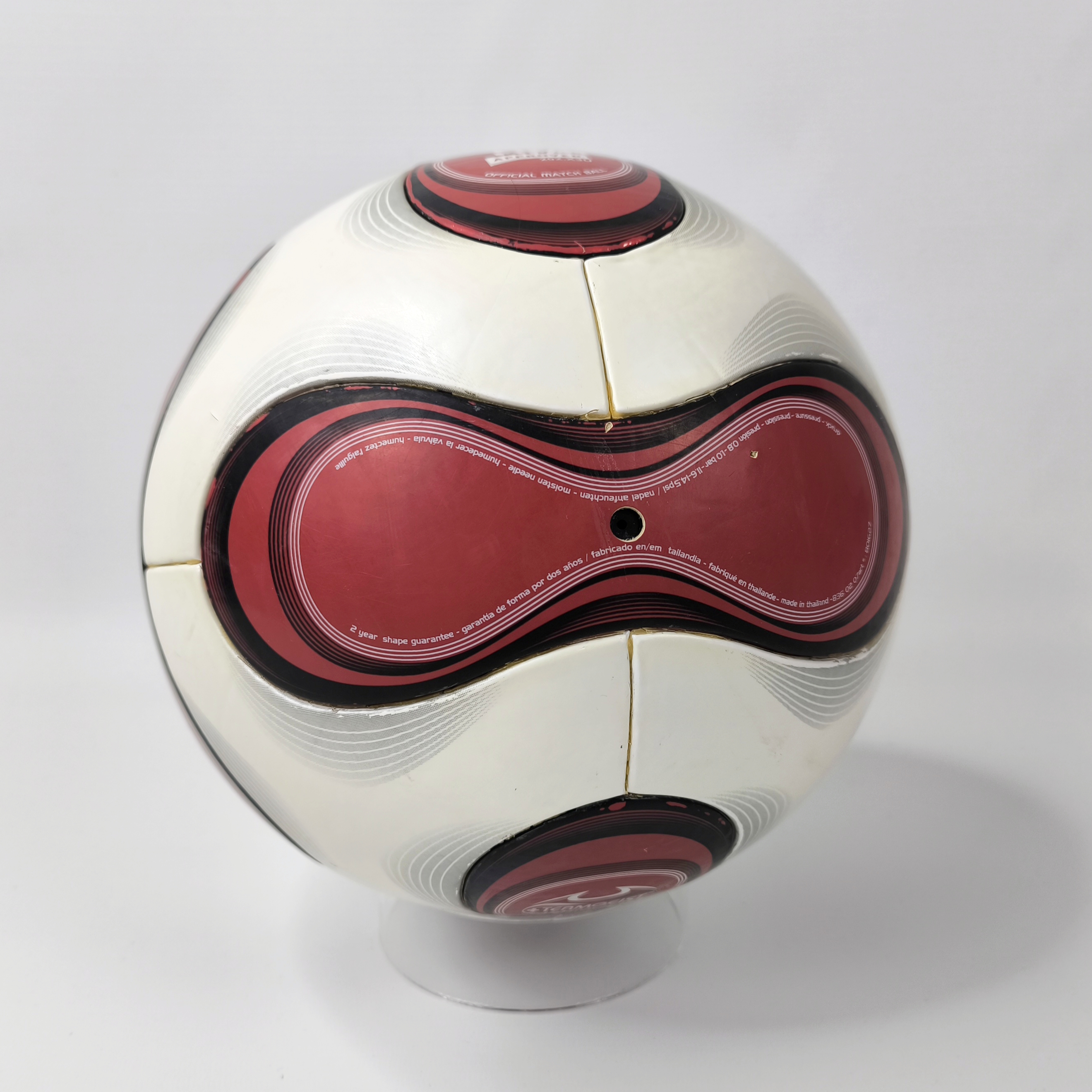 adidas Teamgeist Fussball rot Official Matchball 801627
