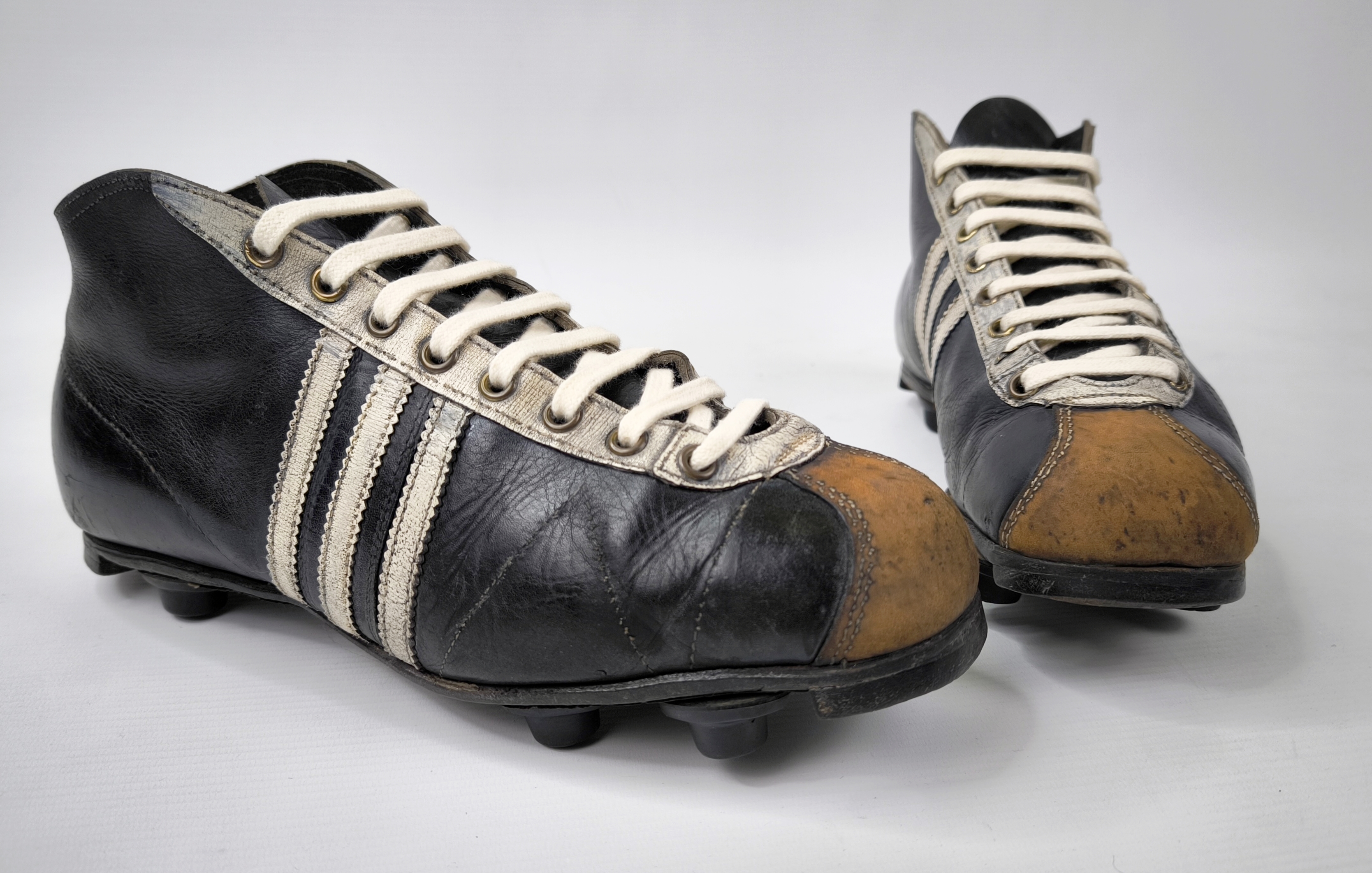 adidas Fussball Schuhe 1950s EUR 43 / UK 9 Western Germany vintage Club
