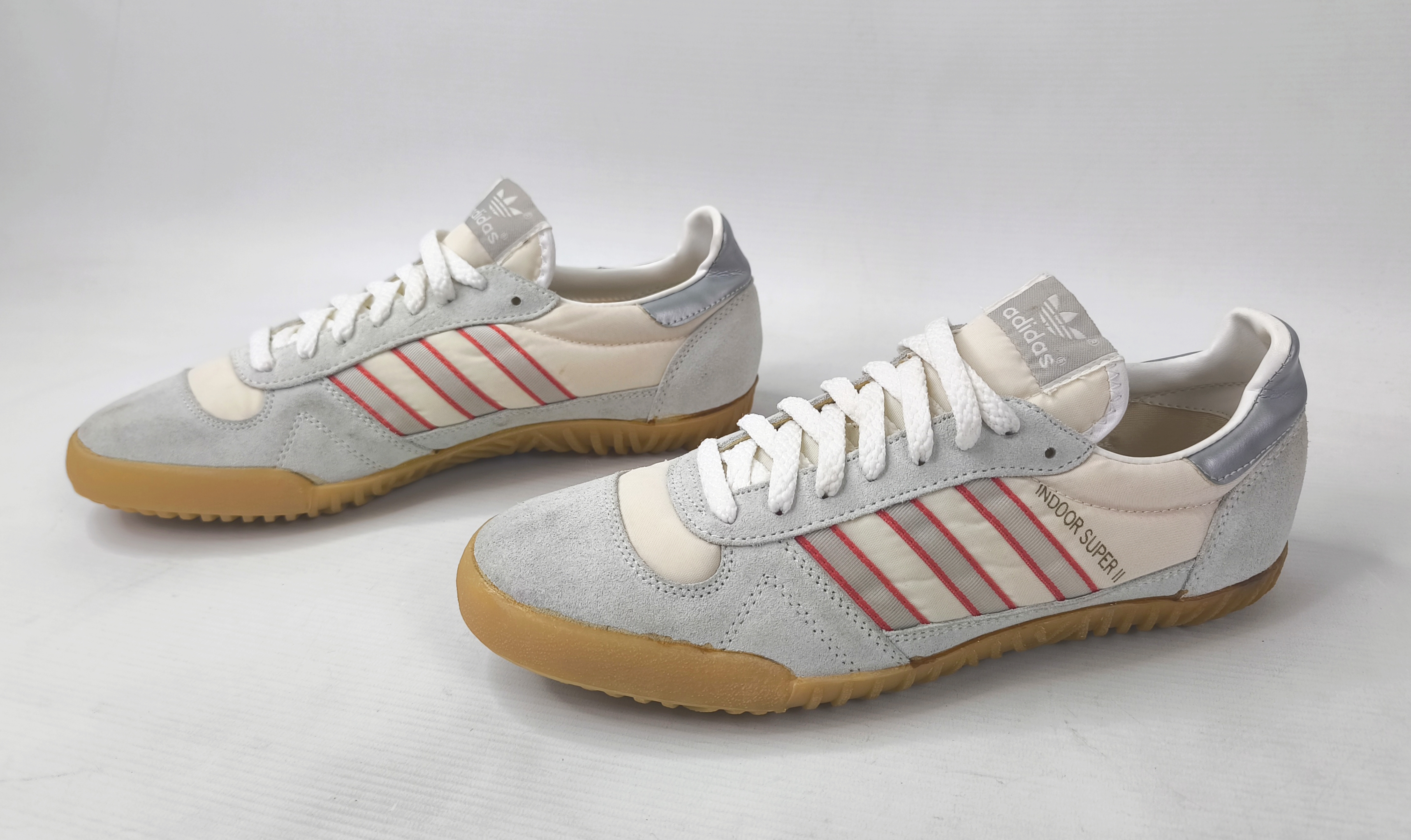 adidas Indoor Super II Schuhe EUR 42 2/3 UK 8.5 Taiwan 80s trainers
