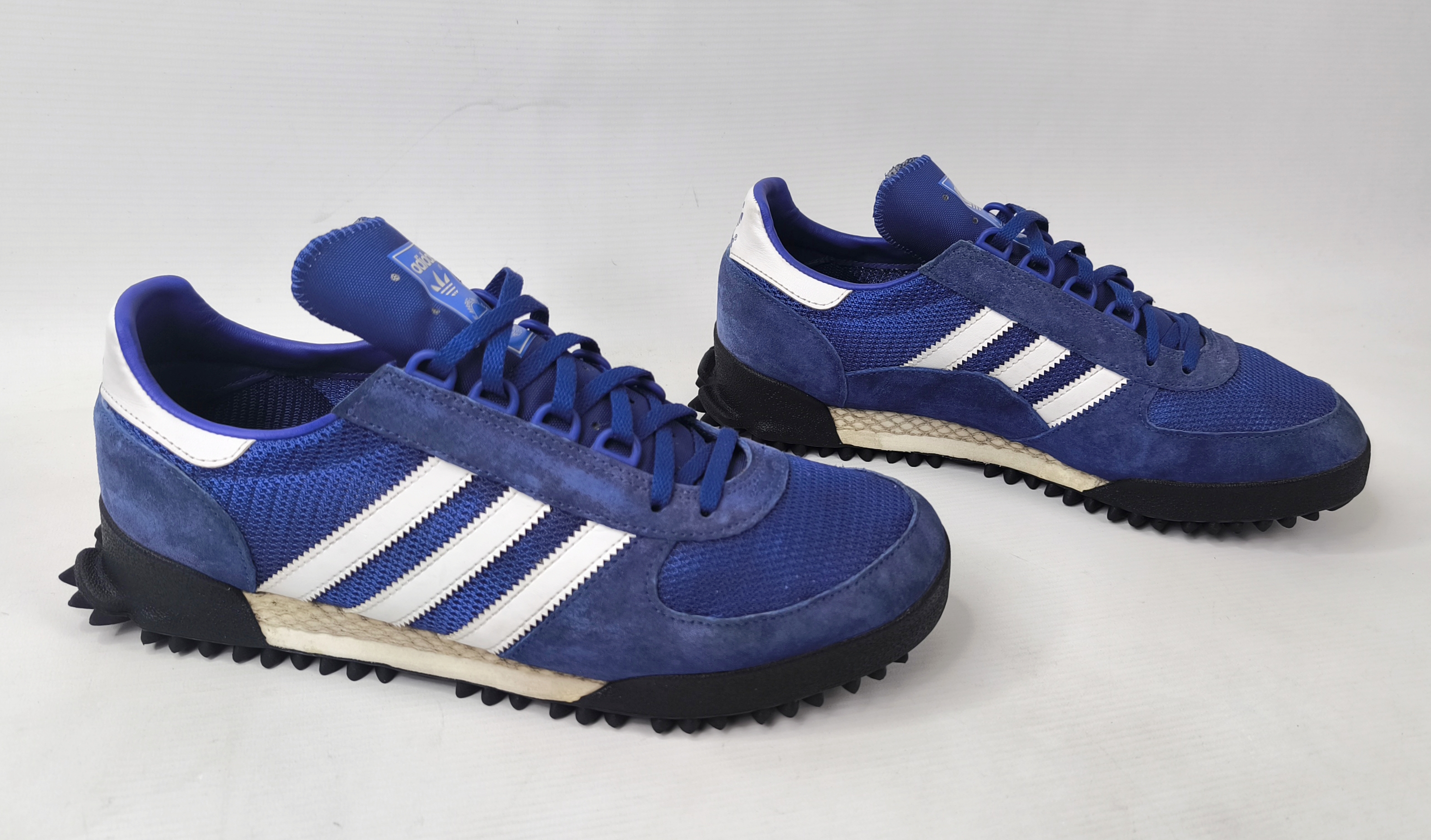 adidas Marathon TR Trainer Schuhe blau EUR 44 UK 9.5 B37443 aus 2018