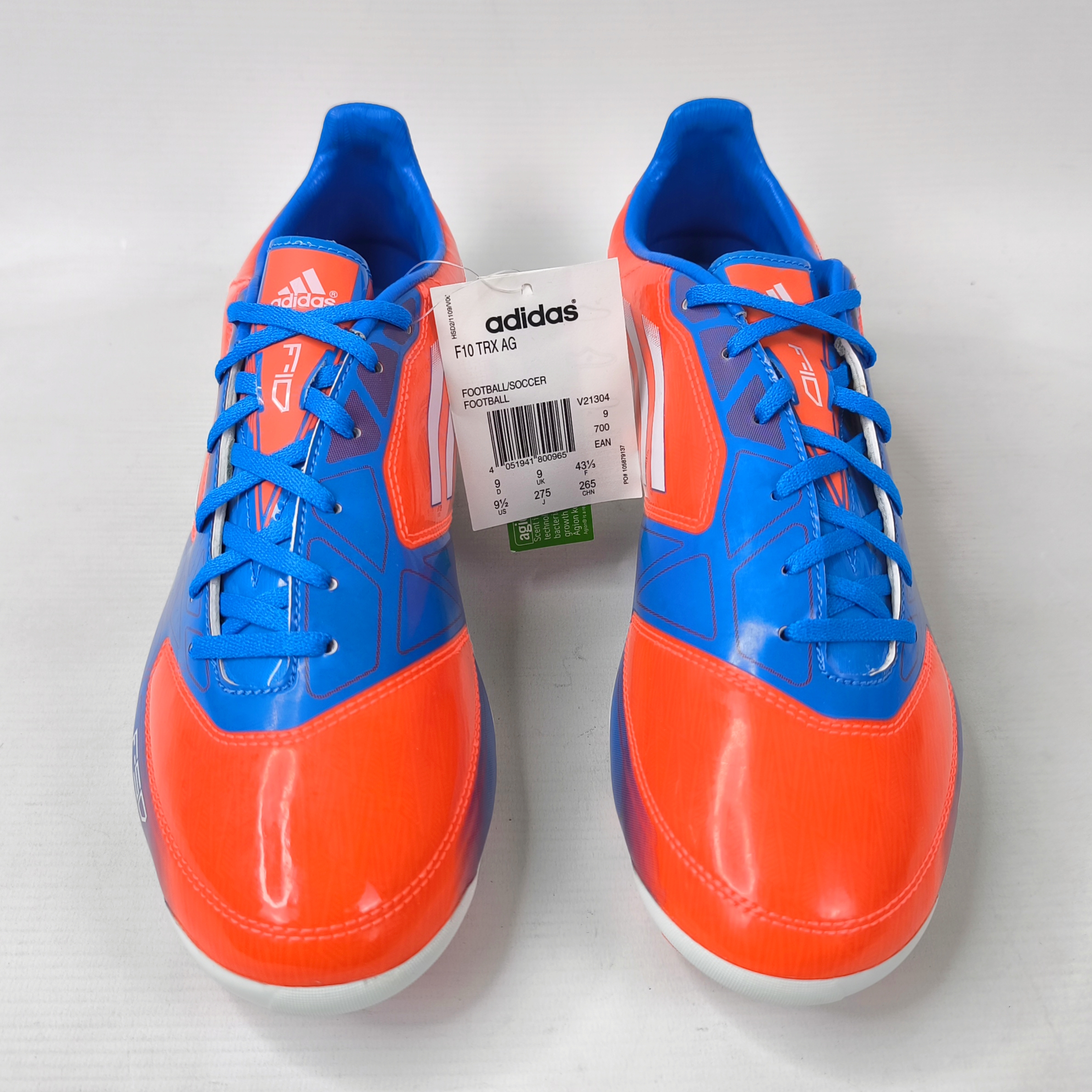 adidas F50 F10 TRX AG 2012 Fussball Schuhe Gr. EUR 43 1/3 / UK 9 V21304 neu