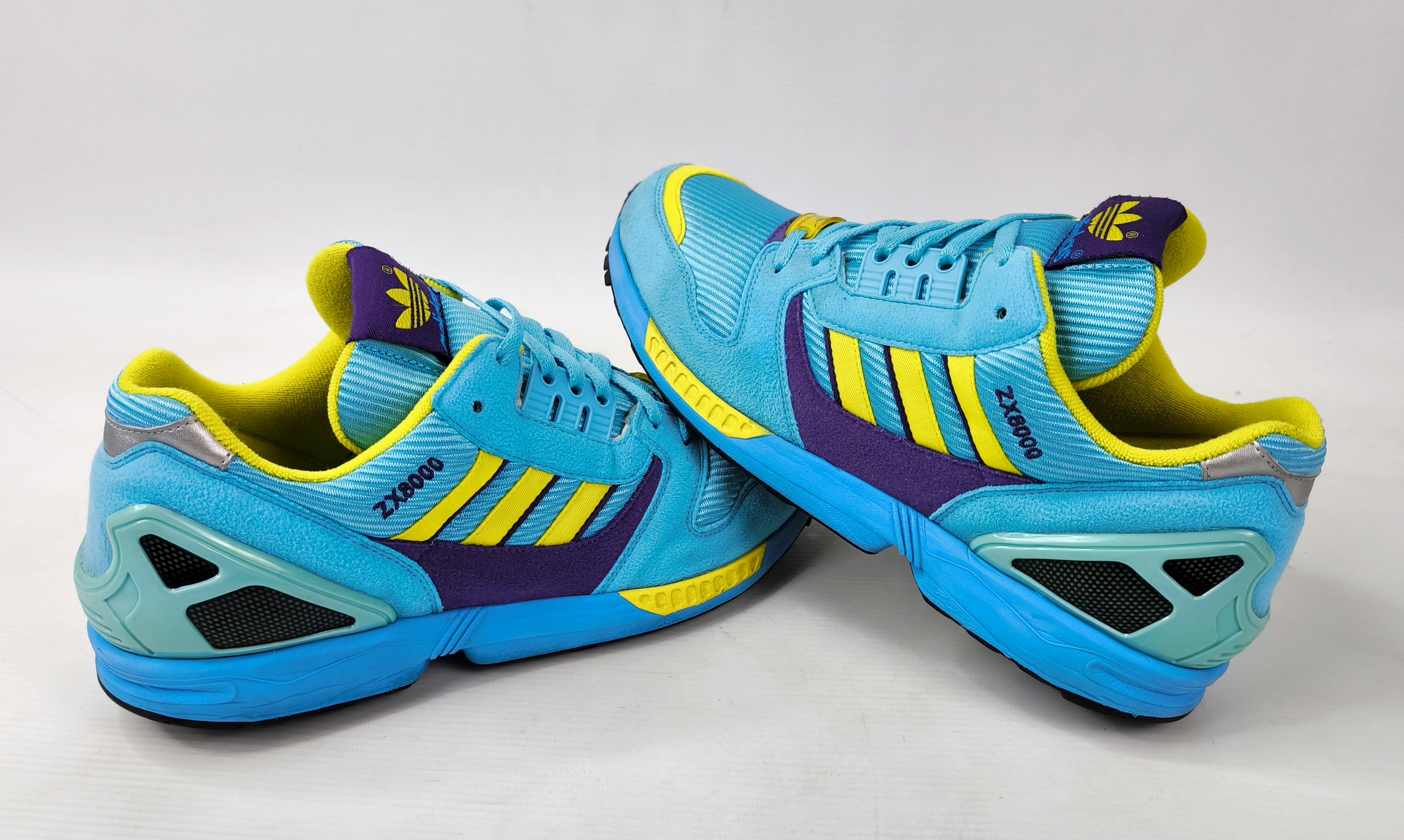 adidas ZX 8000 Aqua Schuhe EUR 44 UK 9.5 Torsion 553383 aus 2009
