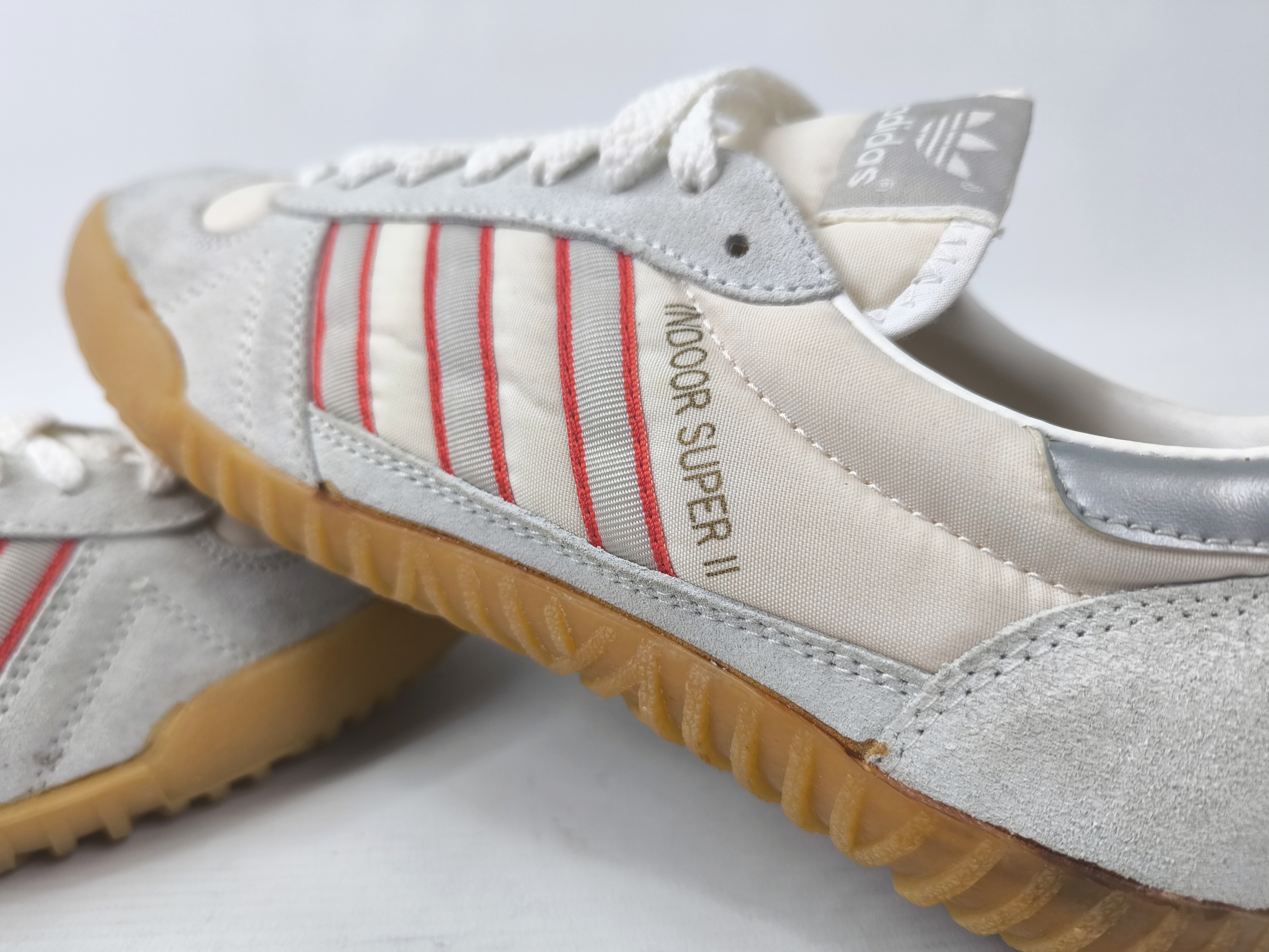 adidas Indoor Super II Schuhe EUR 42 2/3 UK 8.5 Taiwan 80s trainers