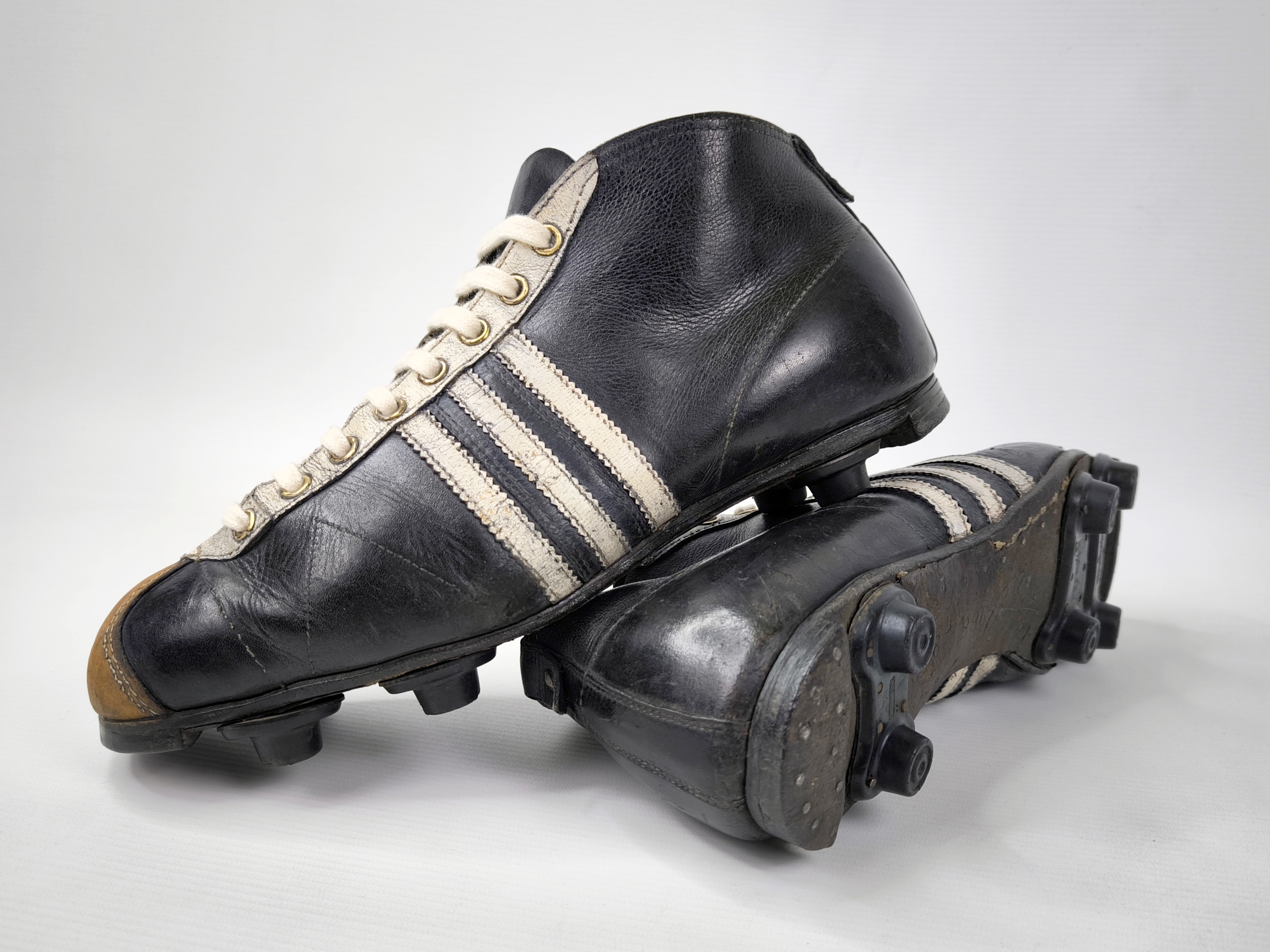 adidas Fussball Schuhe 1950s EUR 43 / UK 9 Western Germany vintage Club