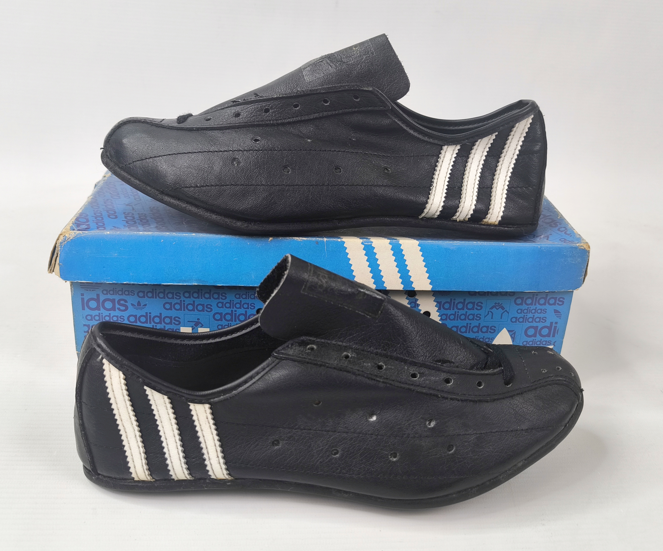 adidas Eddy Merckx Fahrrad Schuhe EUR 40 - UK 6.5 vintage 70s 80s France cycling