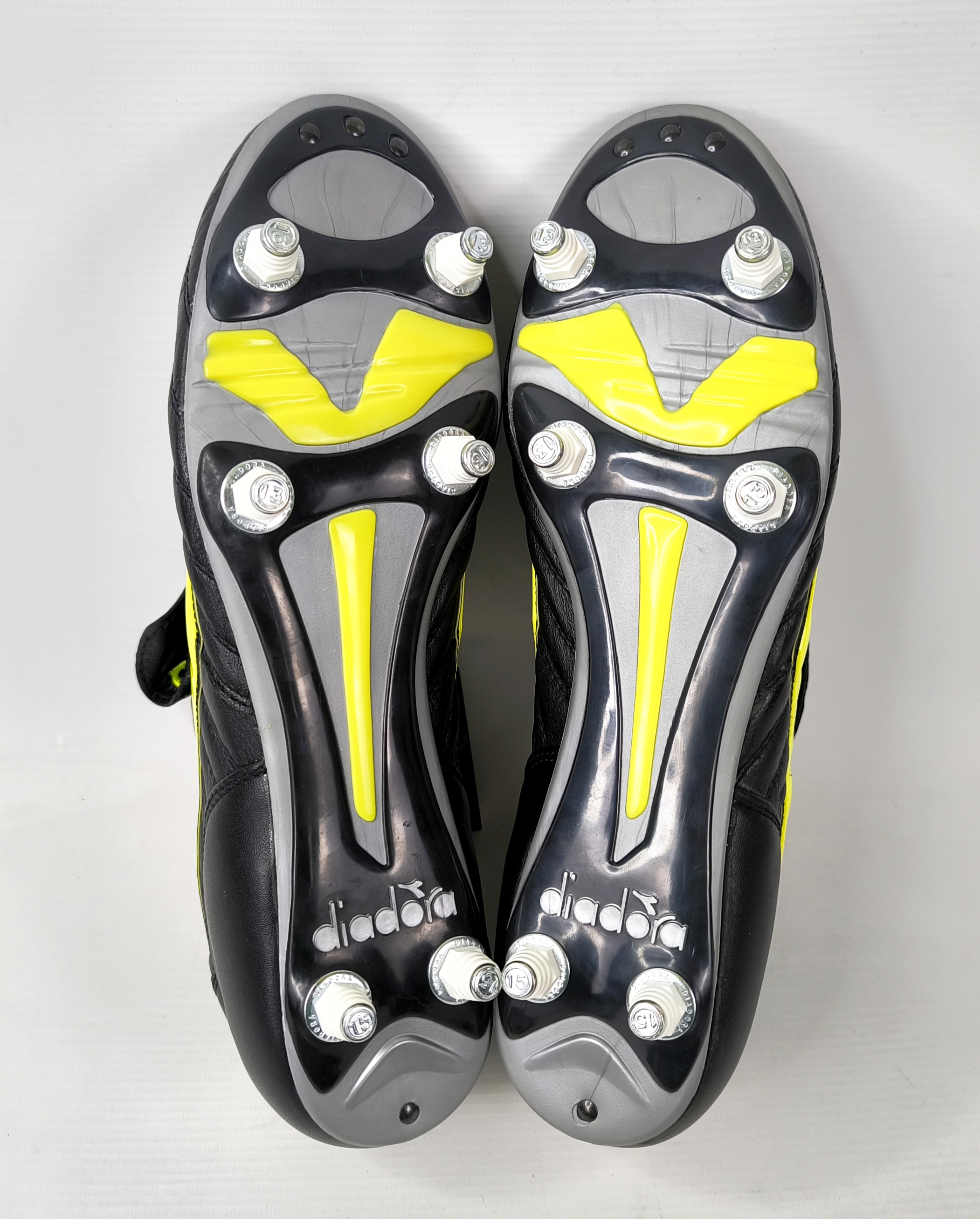 Diadora Brasil Pro SC Fussball Schuhe EUR 45.5 / UK 11 Made in Italy 125496 517