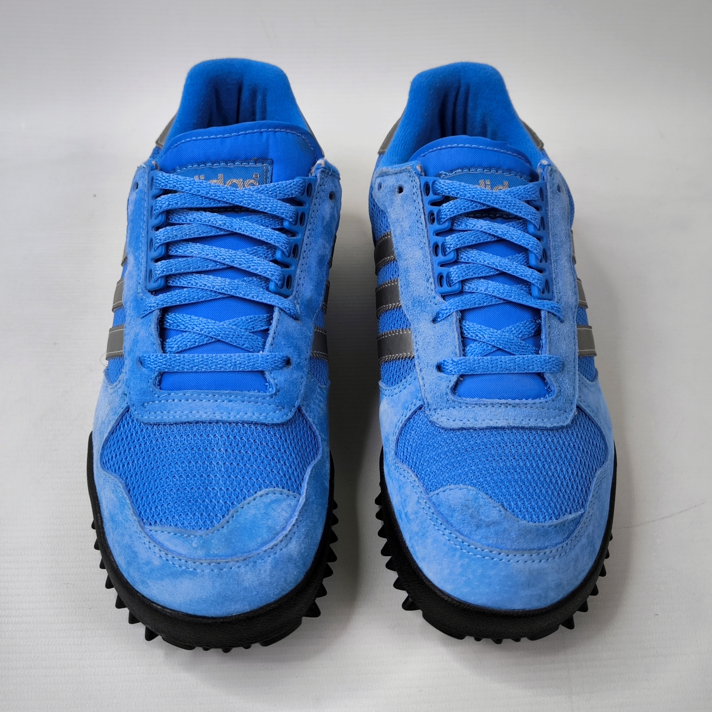 adidas Marathon TR Trainer Schuhe EUR 45 1/3 - UK 10.5 aus 2010 blau 033250