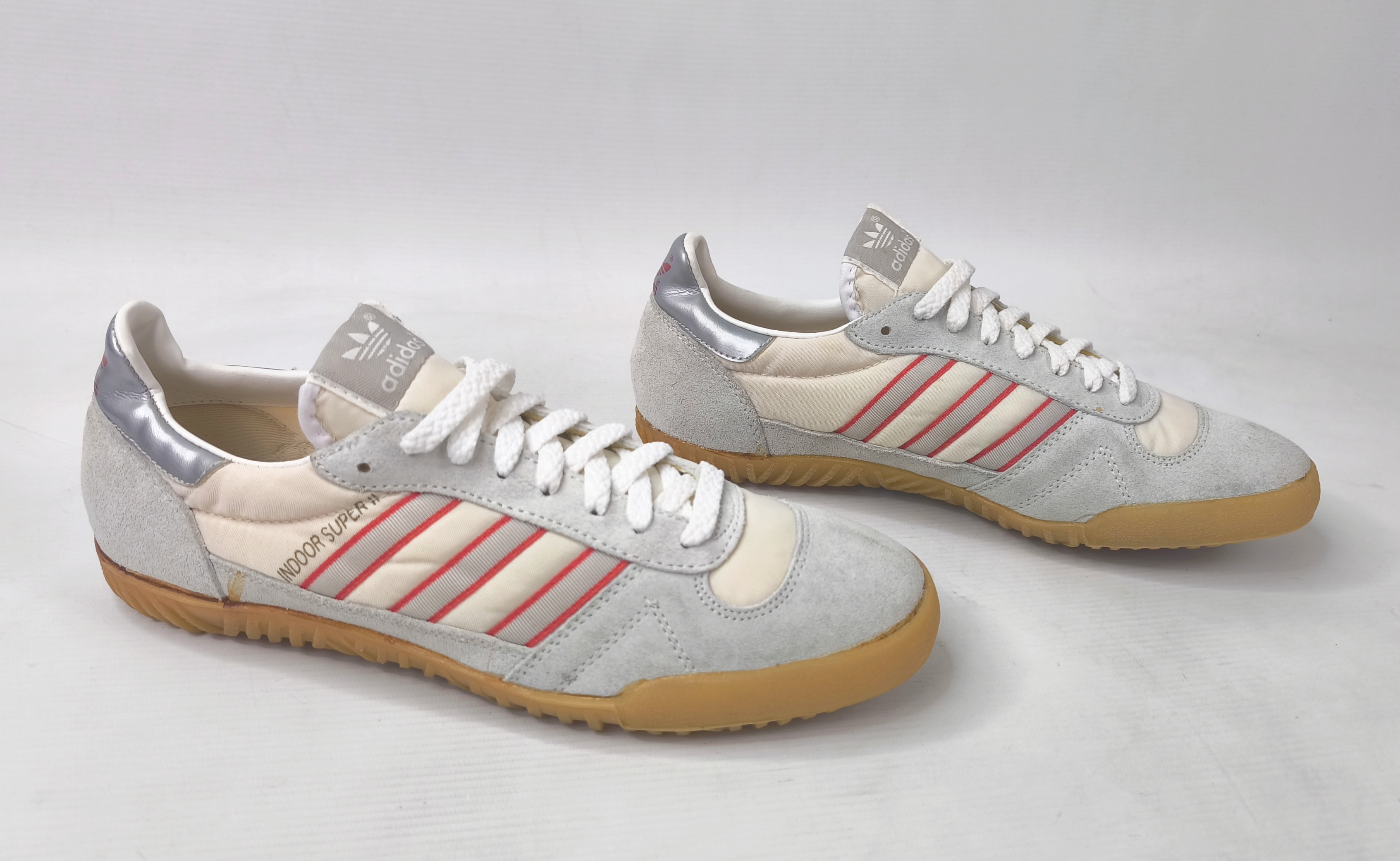 adidas Indoor Super II Schuhe EUR 42 2/3 UK 8.5 Taiwan 80s trainers