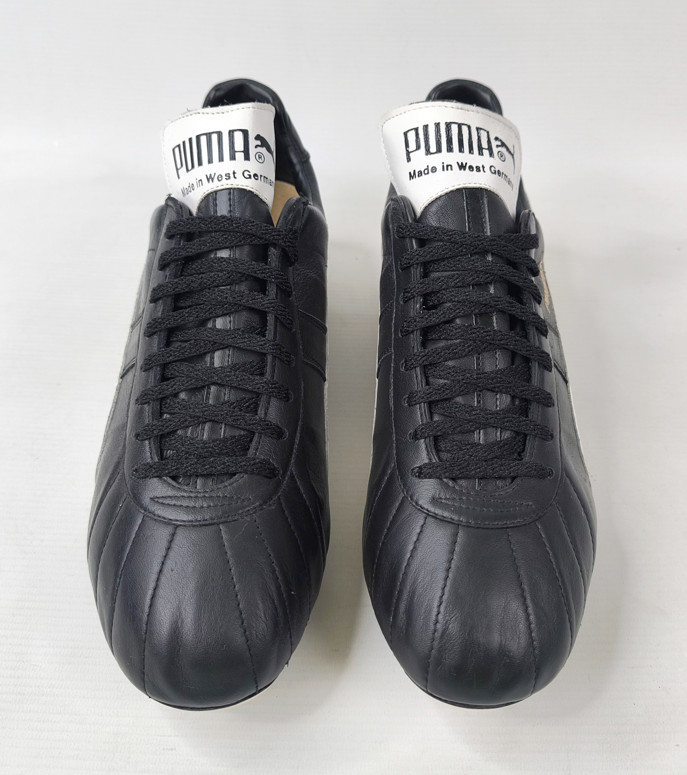 Puma King Fussball Schuhe EUR 42 2/3 UK 8.5 vintage 80s Made in West Germany neu