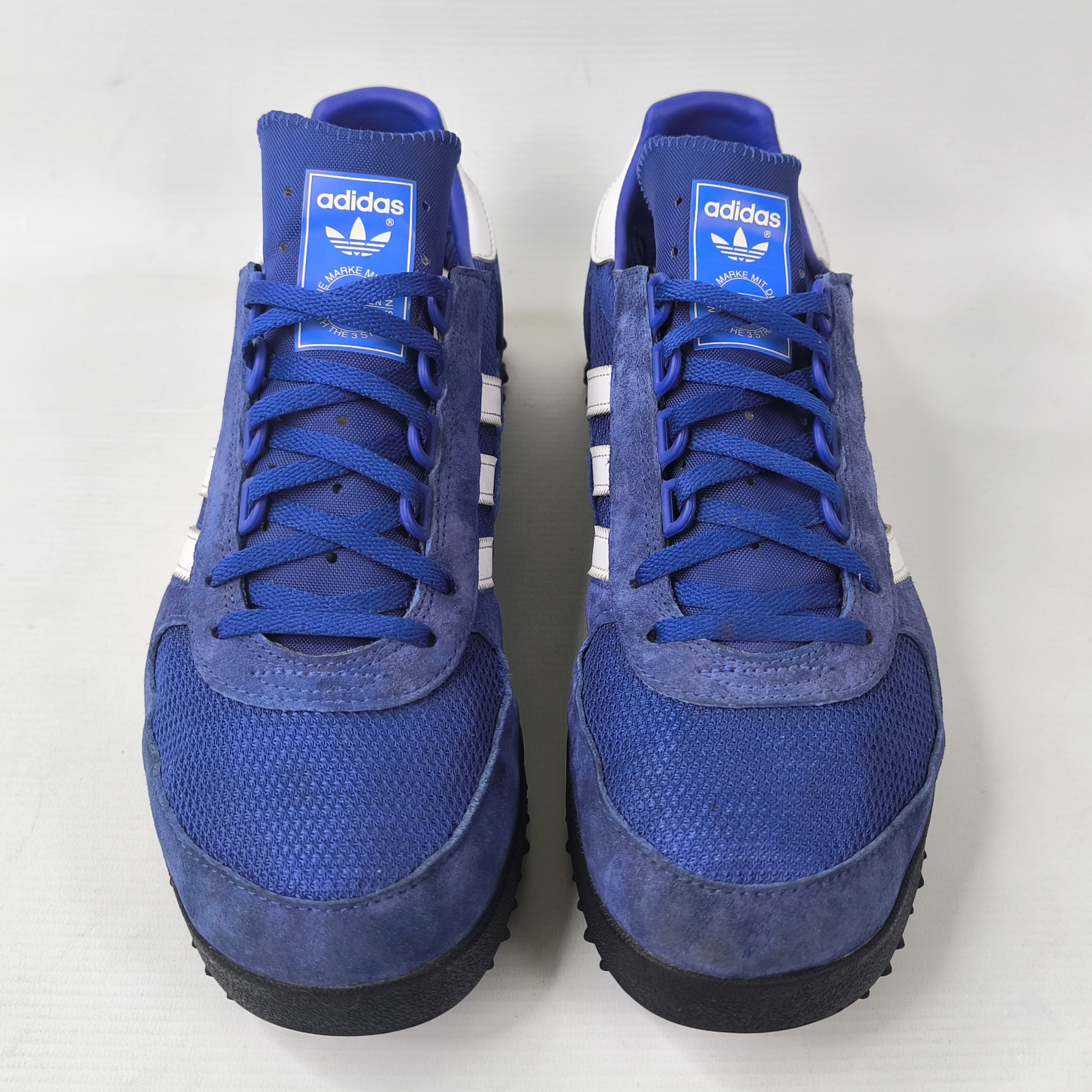 adidas Marathon TR Trainer Schuhe blau EUR 44 UK 9.5 B37443 aus 2018