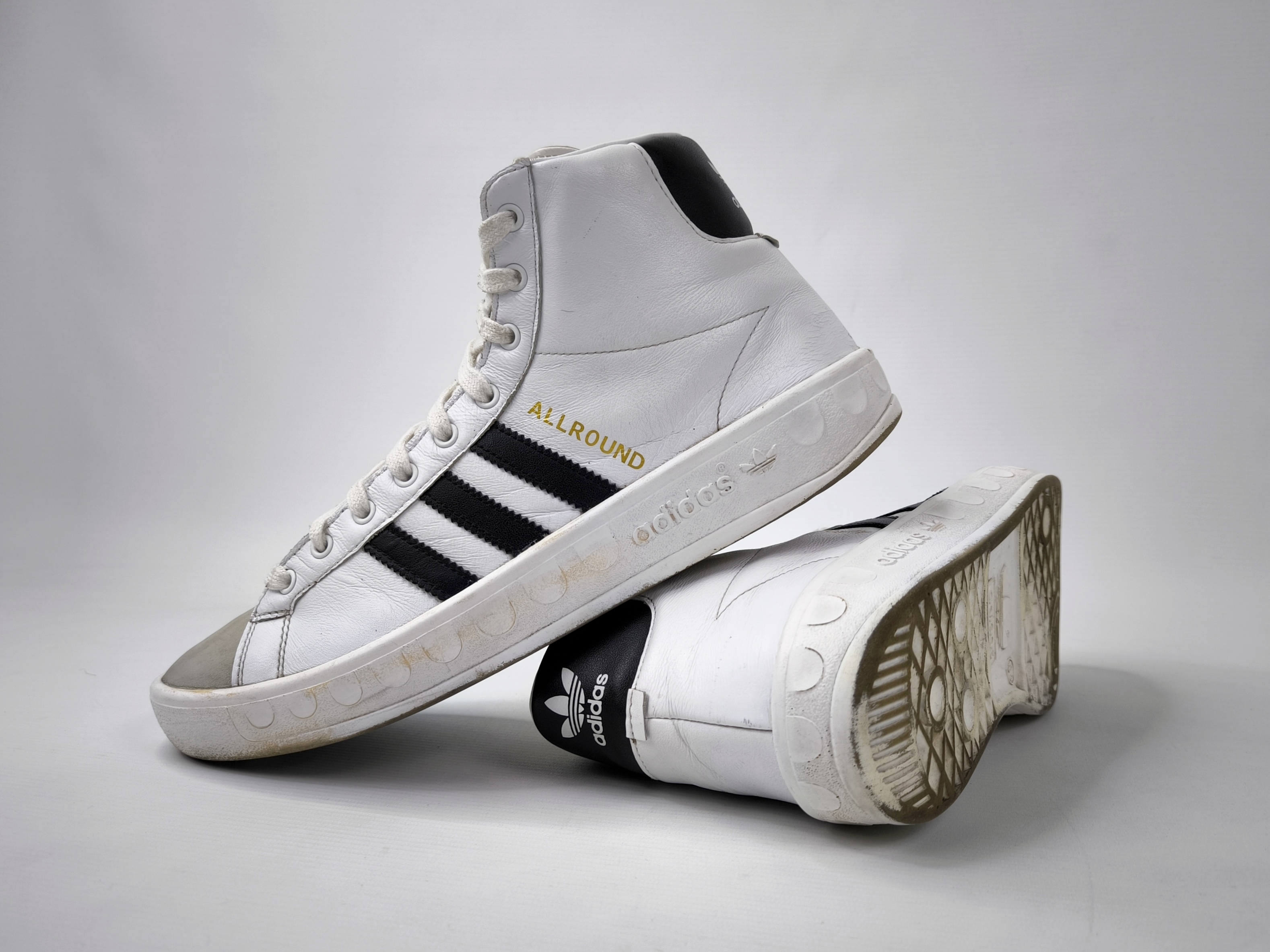 adidas Allround High Schuhe EUR 45 1/3 - UK 10.5 aus 2014 M19180