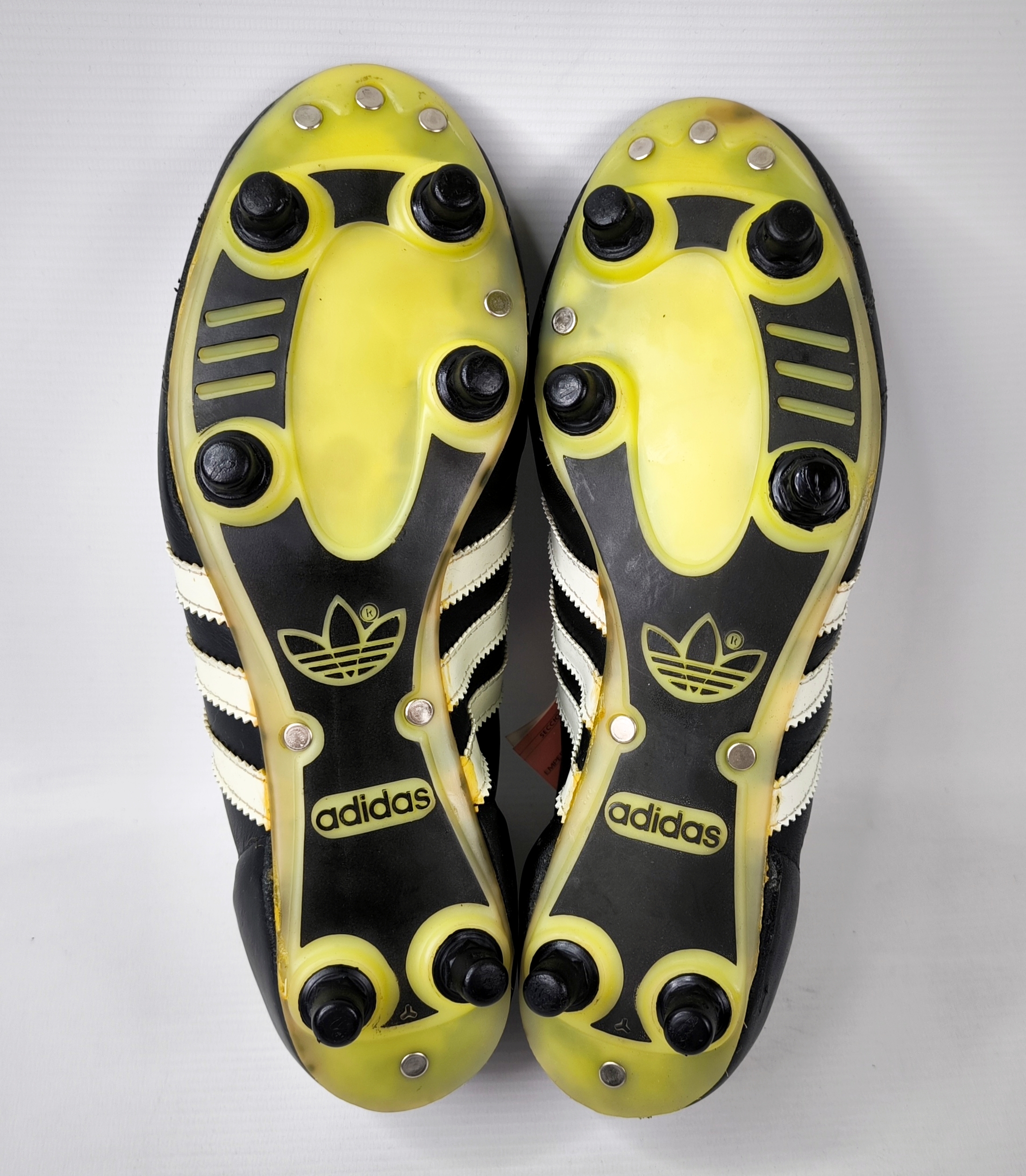 adidas F-200 Fussball Schuhe 1980s EUR 42 / UK 8 Made in Spain vintage BN