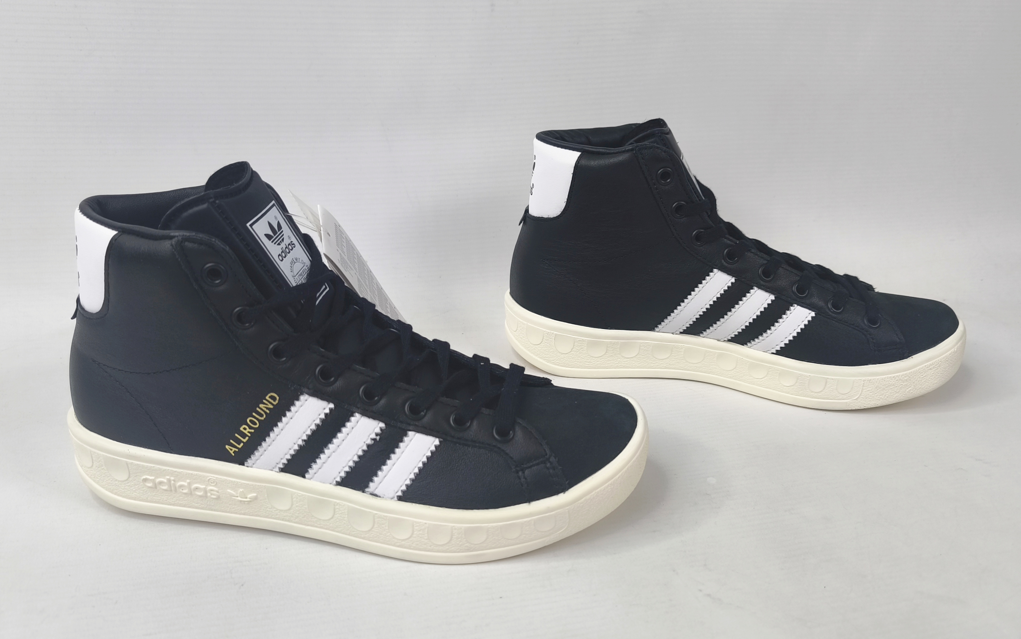 adidas Allround OG High Schuhe EUR 37 1/3 UK 4.5 aus 2016 schwarz BB5183 neu