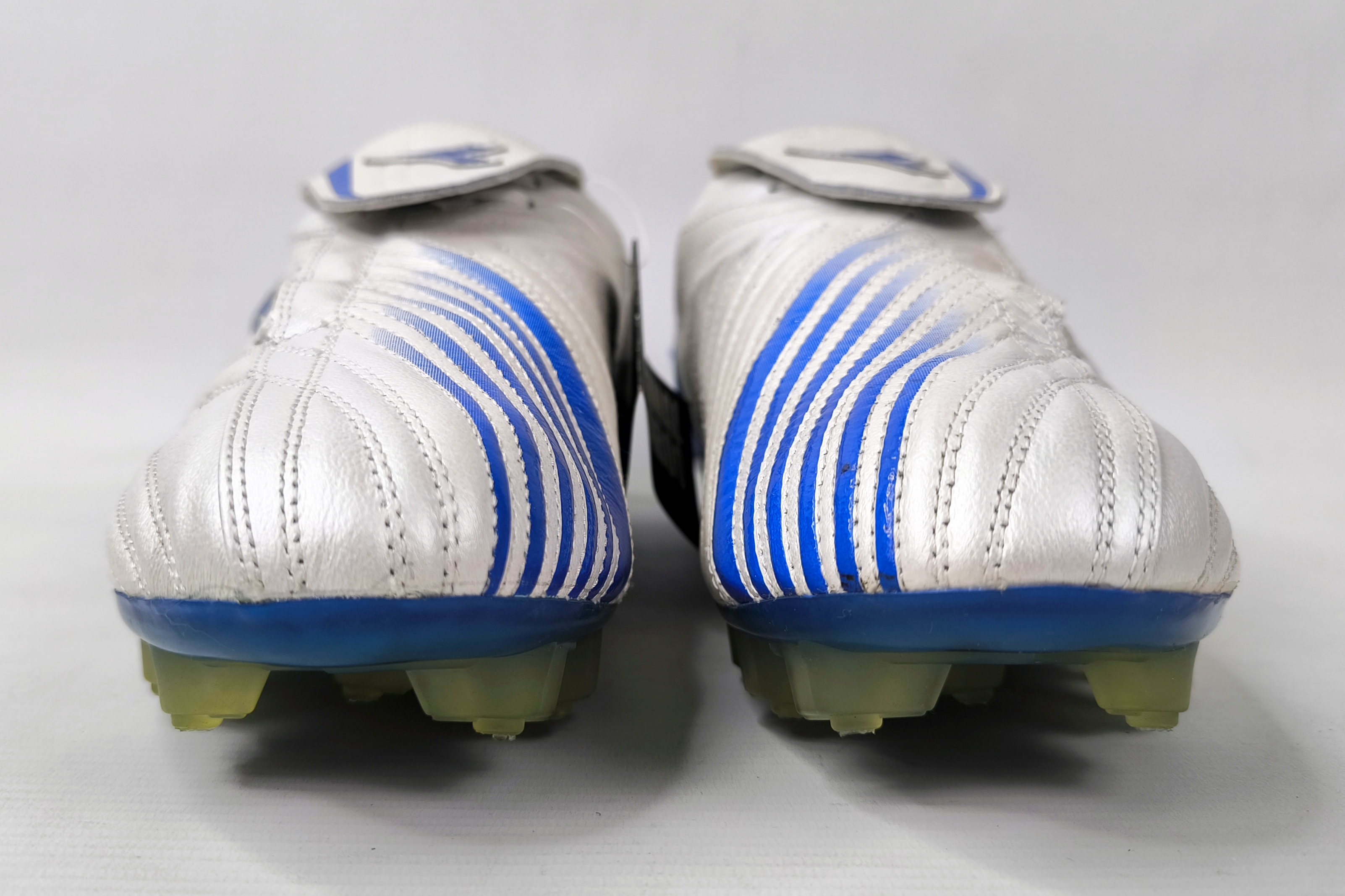 Diadora Maximus K RTX 14 Fussball Schuhe EUR 46 / UK 11.5 silber 145229 K-Leder Kopie