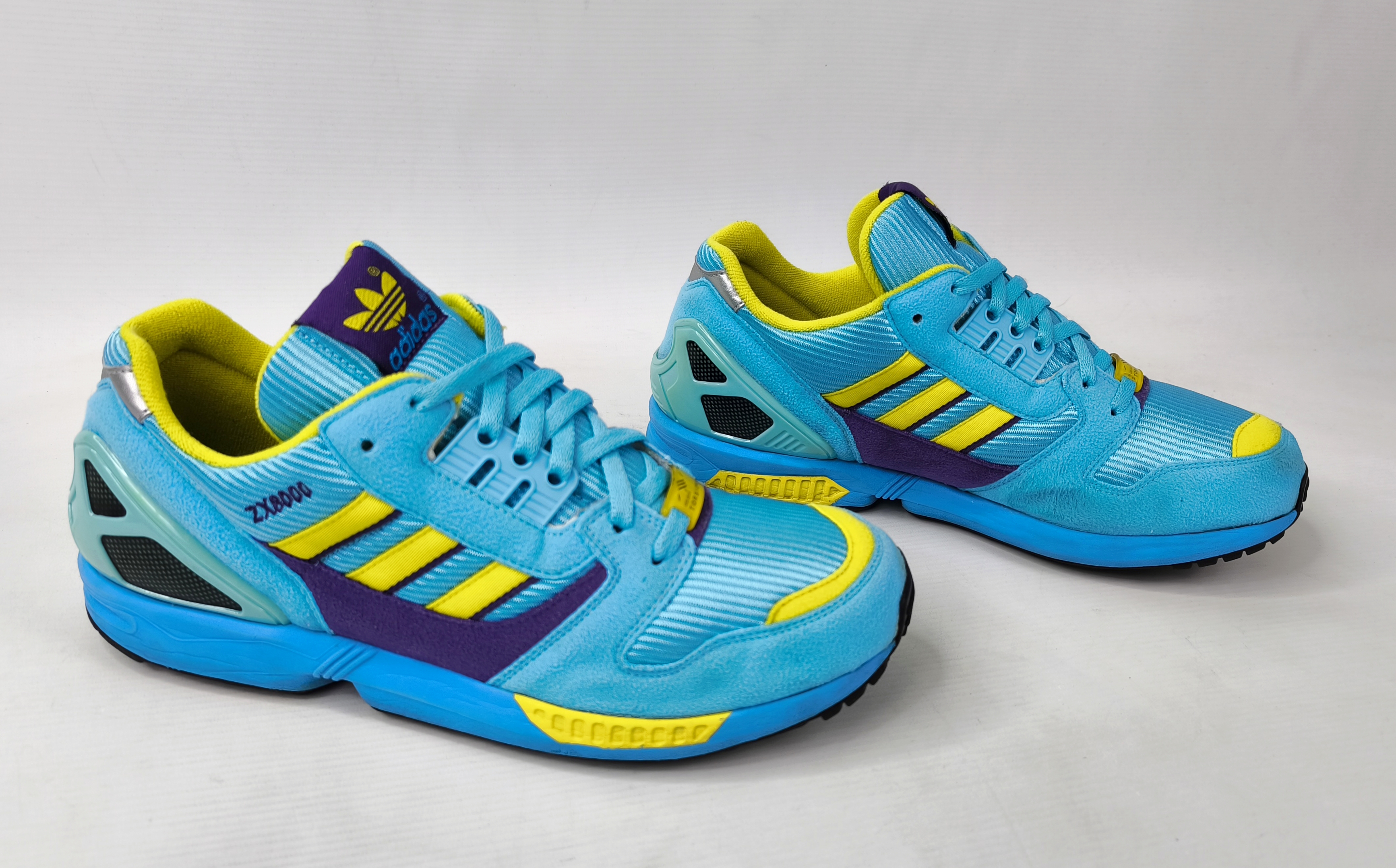 adidas ZX 8000 Aqua Schuhe EUR 44 UK 9.5 Torsion 553383 aus 2009